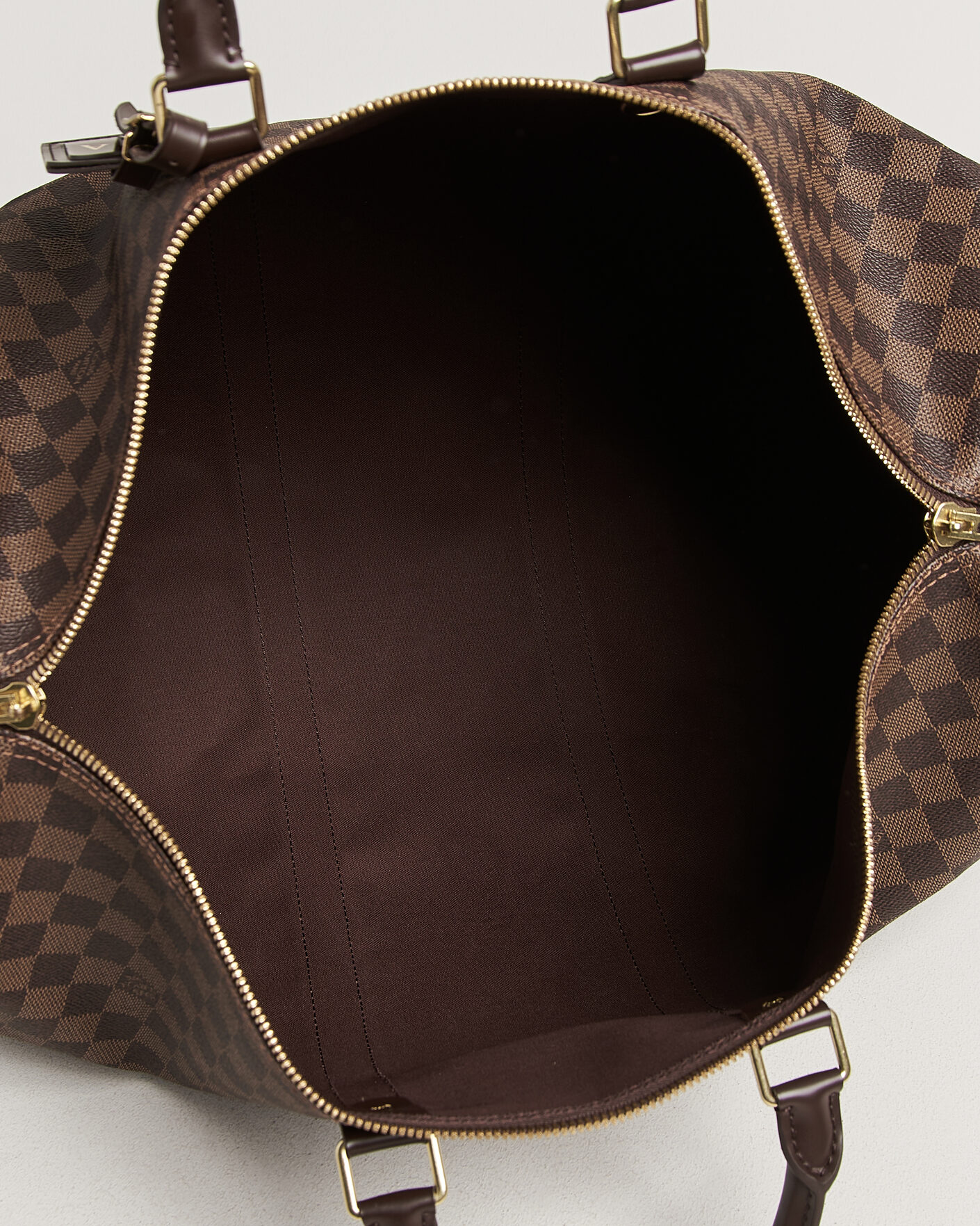 Herren | Pre-Owned & Vintage Bags | Louis Vuitton Pre-Owned | Keepall 50 Damier Ebene