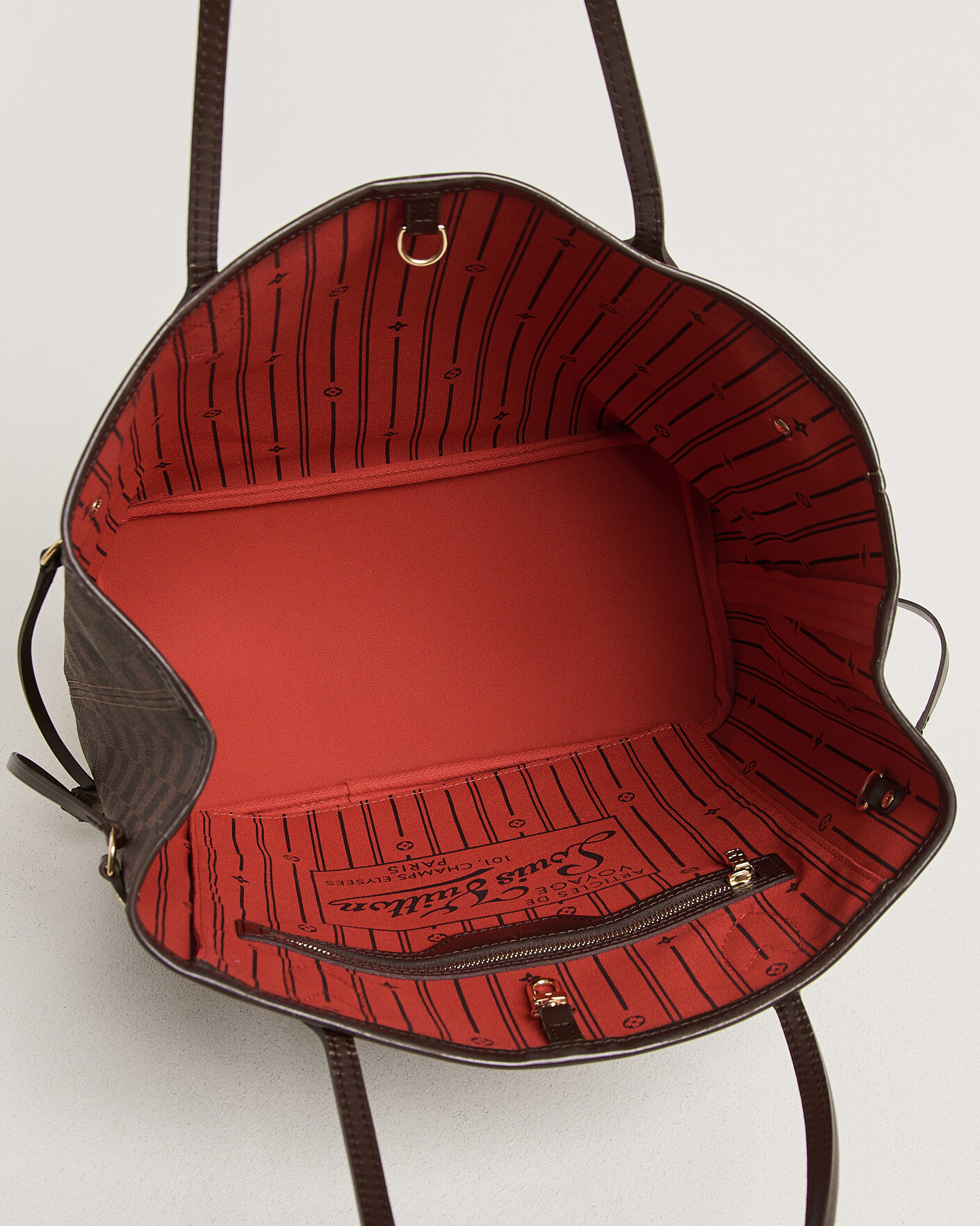 Herren | Pre-Owned & Vintage Bags | Louis Vuitton Pre-Owned | Neverfull MM Damier Ebene