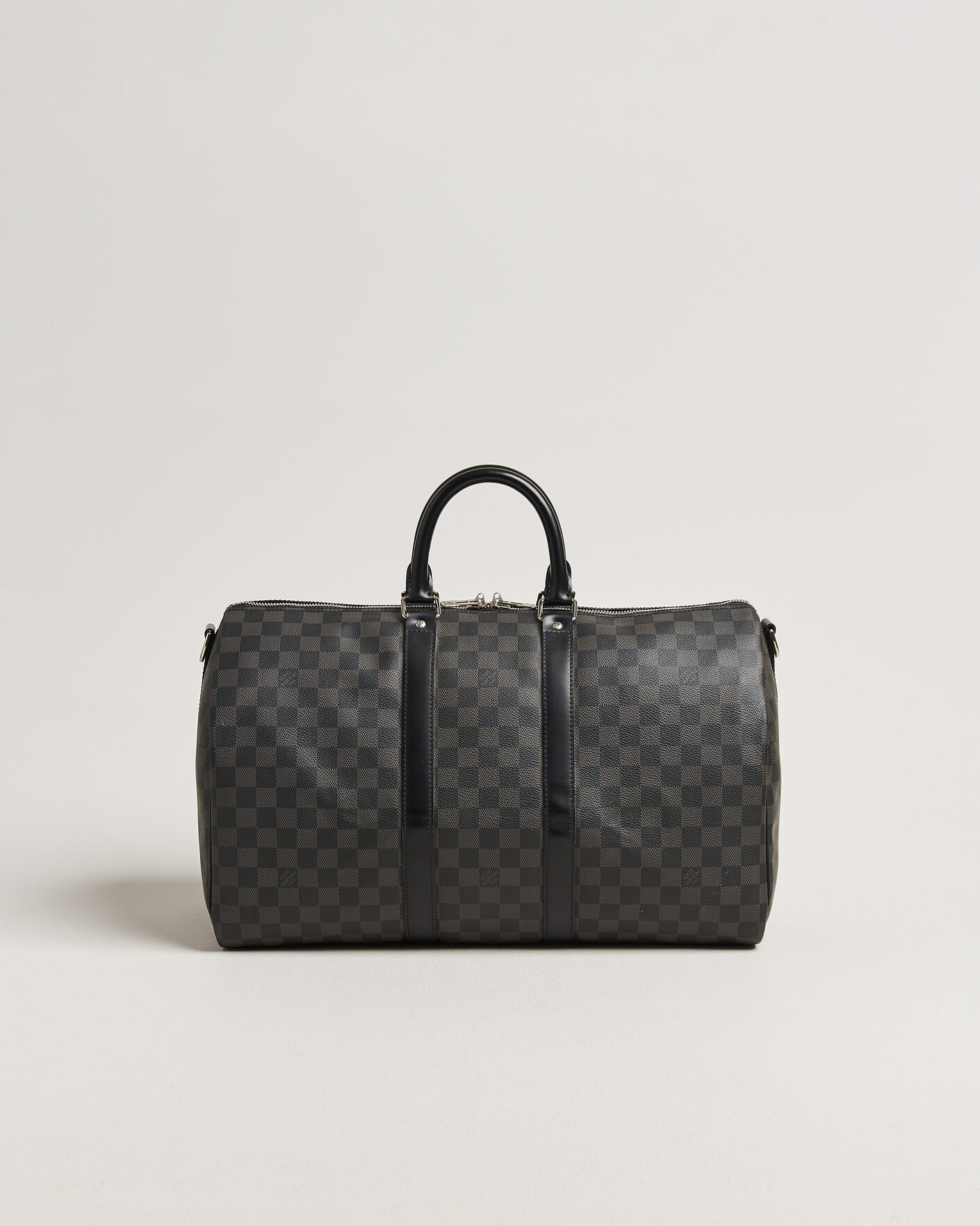 Herren | Pre-Owned & Vintage Bags | Louis Vuitton Pre-Owned | Keepall Bandouliére 45 Damier Graphite