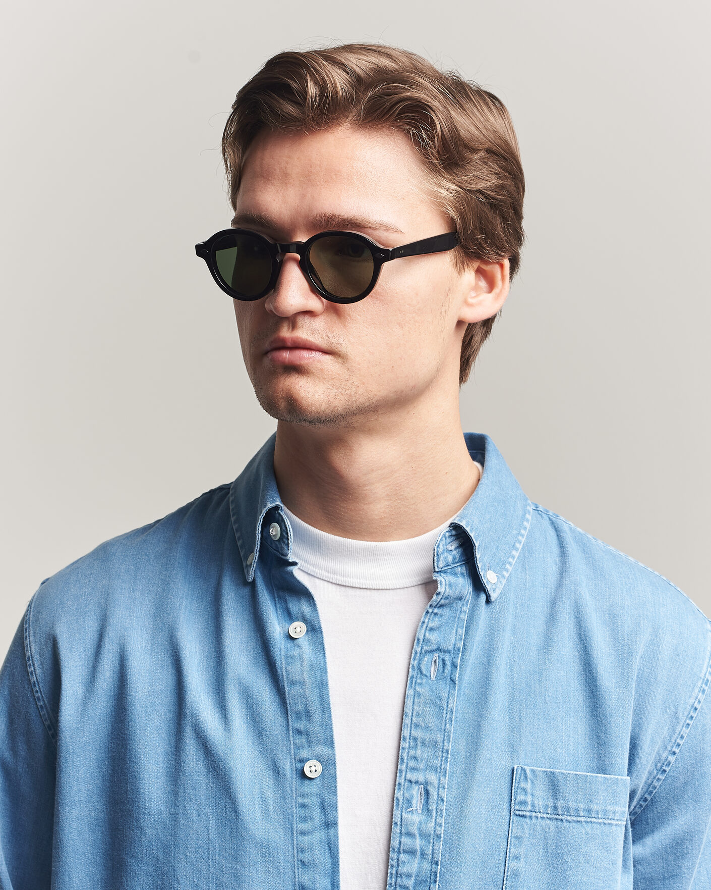Herren | Sonnenbrillen | Garrett Leight | Flipper Sunglasses Black