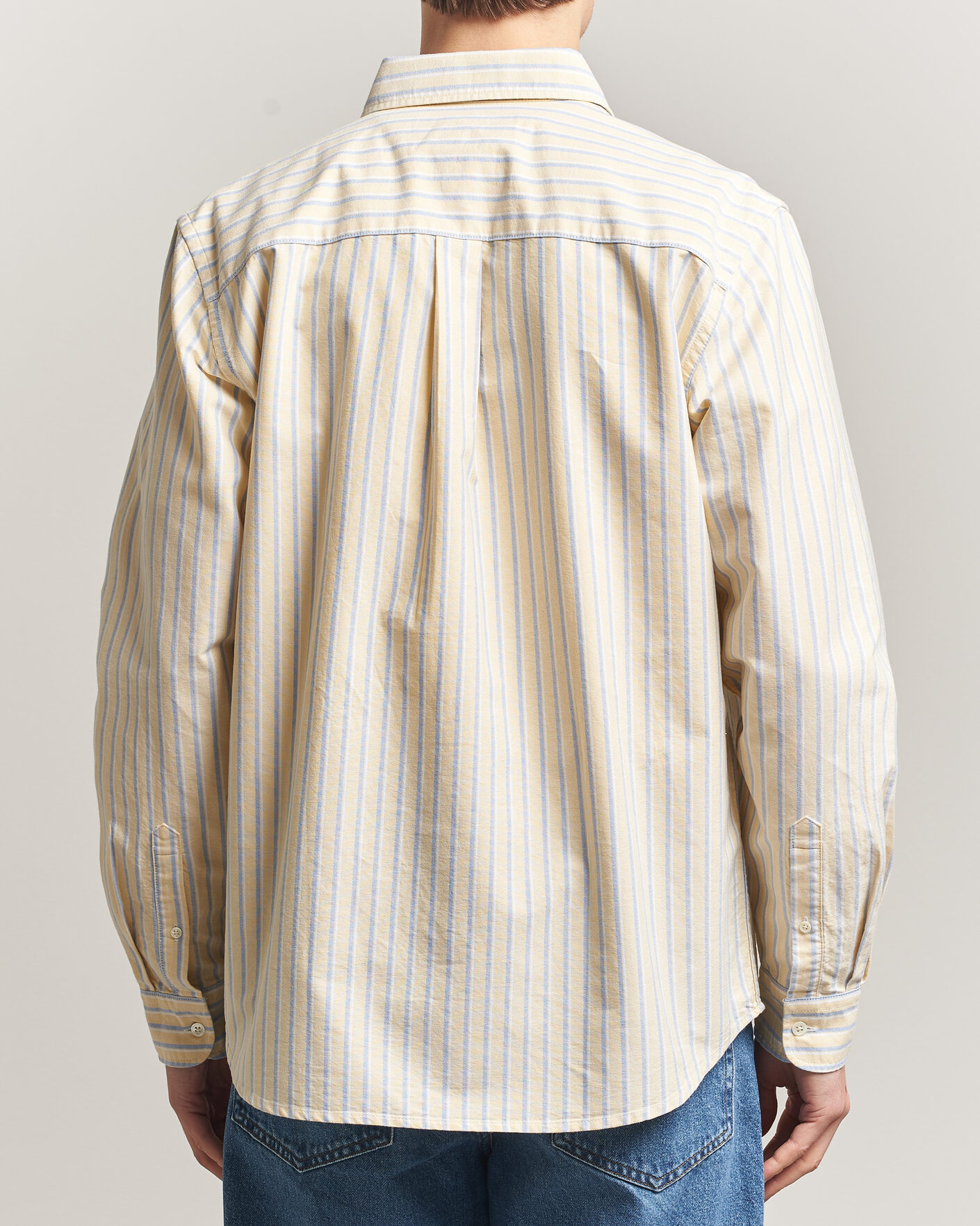 Herren | Hemden | A Day's March | Original Oxford Shirt Yellow Multi