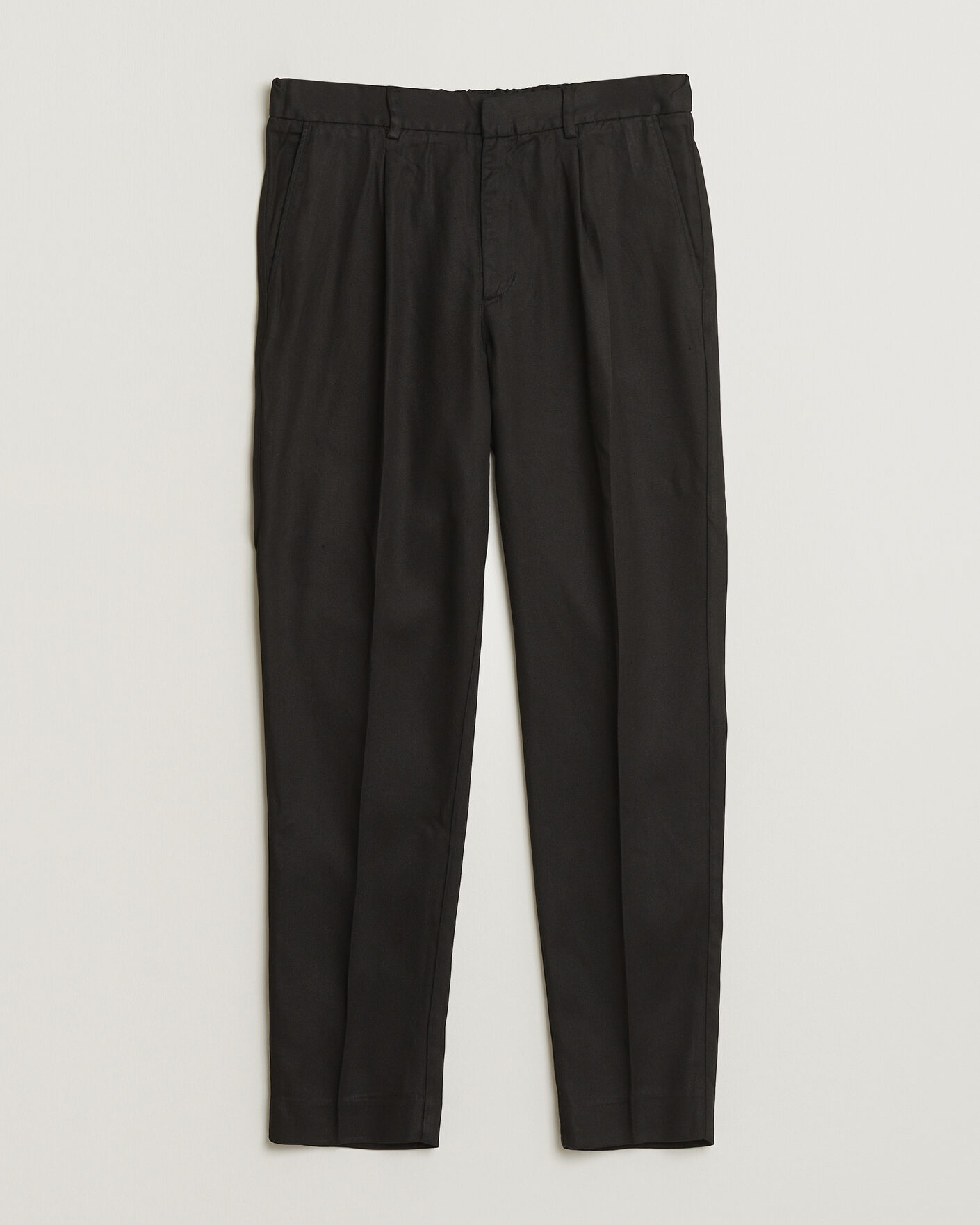 Herren | Hosen | A Day's March | Smart Lyocell Trousers Black