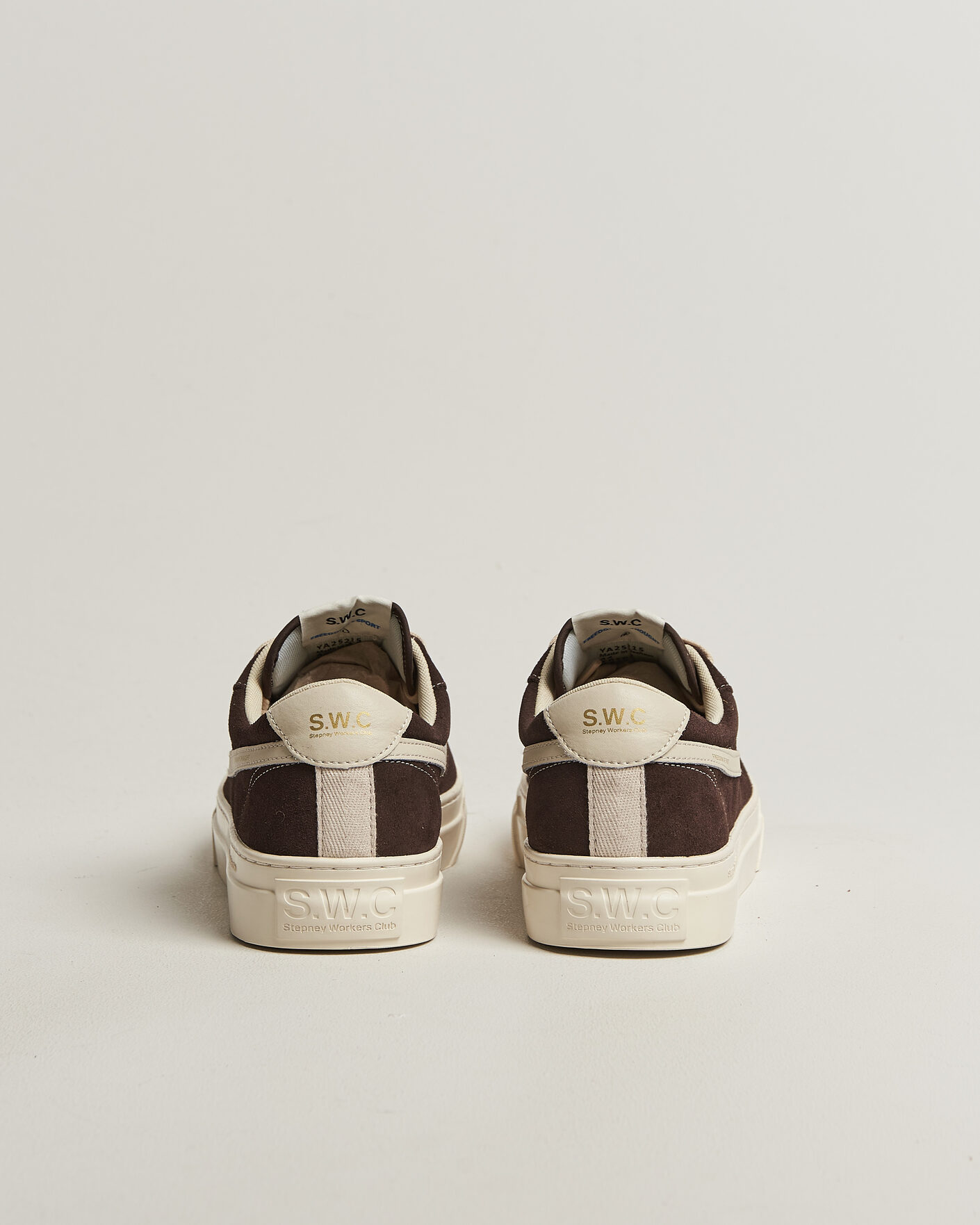 Herren | Sneaker | Stepney Workers Club | Dellow S-Strike Cupsole Suede Sneaker Dark Brown