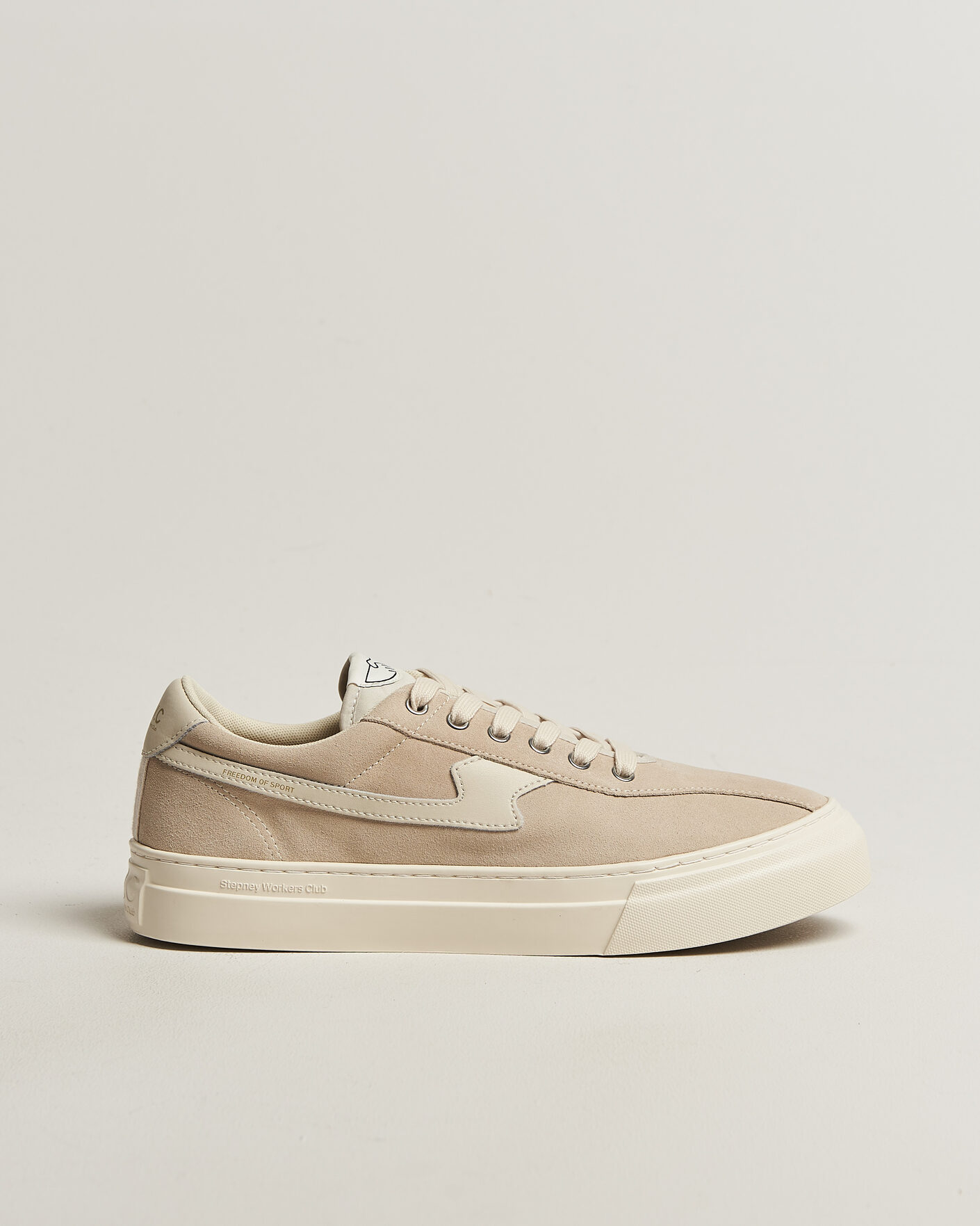Herren | Sneaker | Stepney Workers Club | Dellow S-Strike Cupsole Suede Sneaker Oat