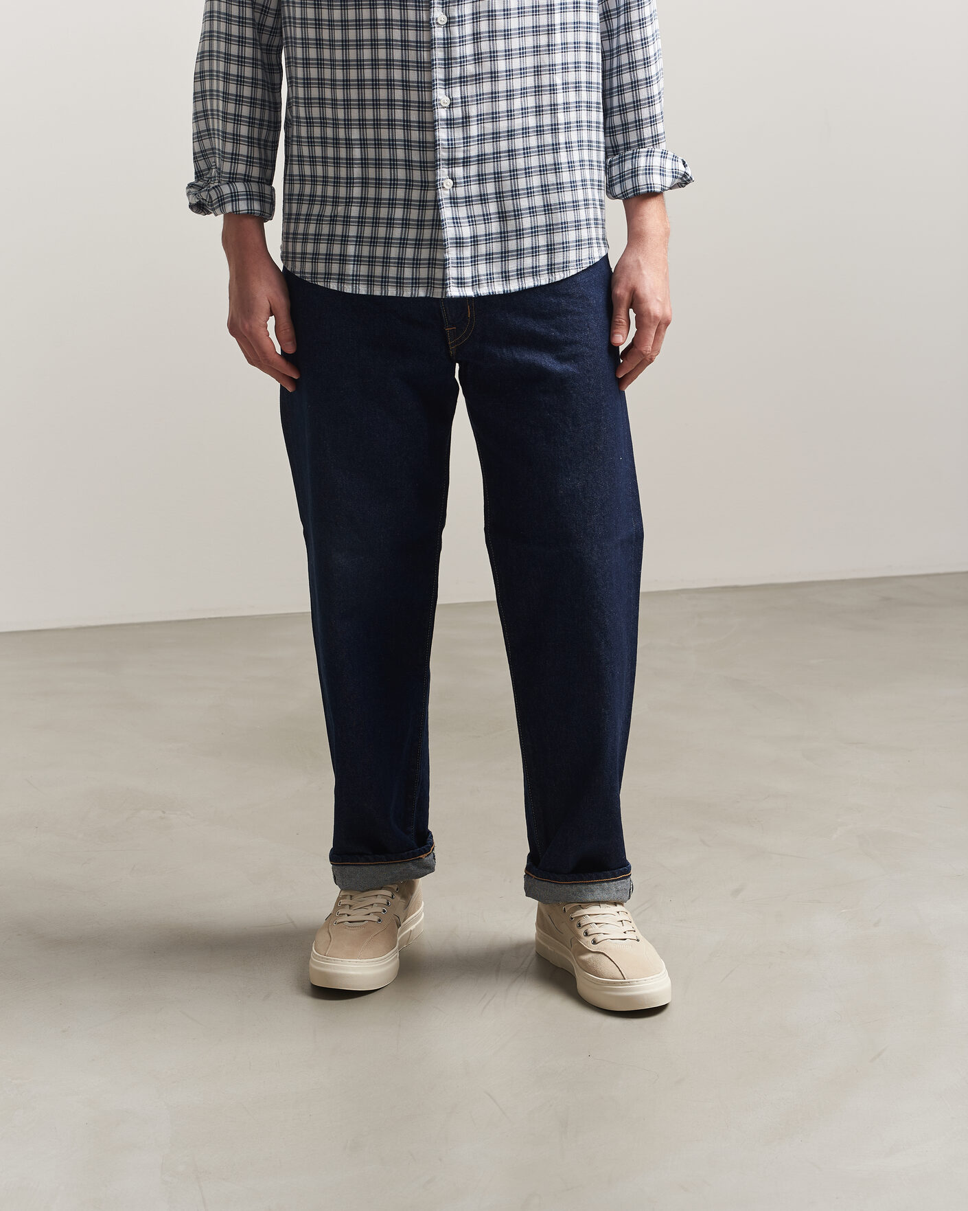 Herren | Sneaker | Stepney Workers Club | Dellow S-Strike Cupsole Suede Sneaker Oat