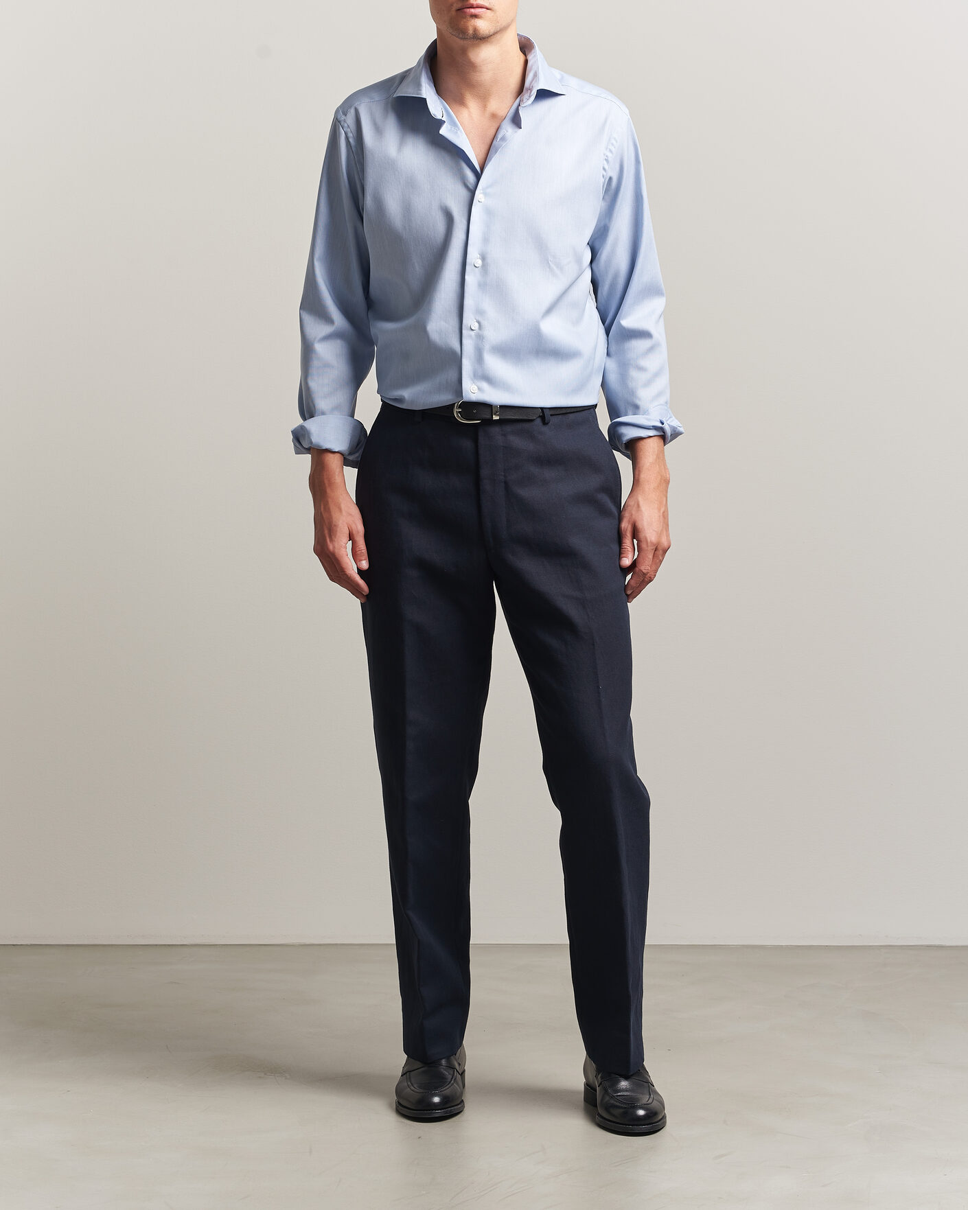Herren | Hemden | Eton | Casual Fit Signature Oxford Shirt Light Blue