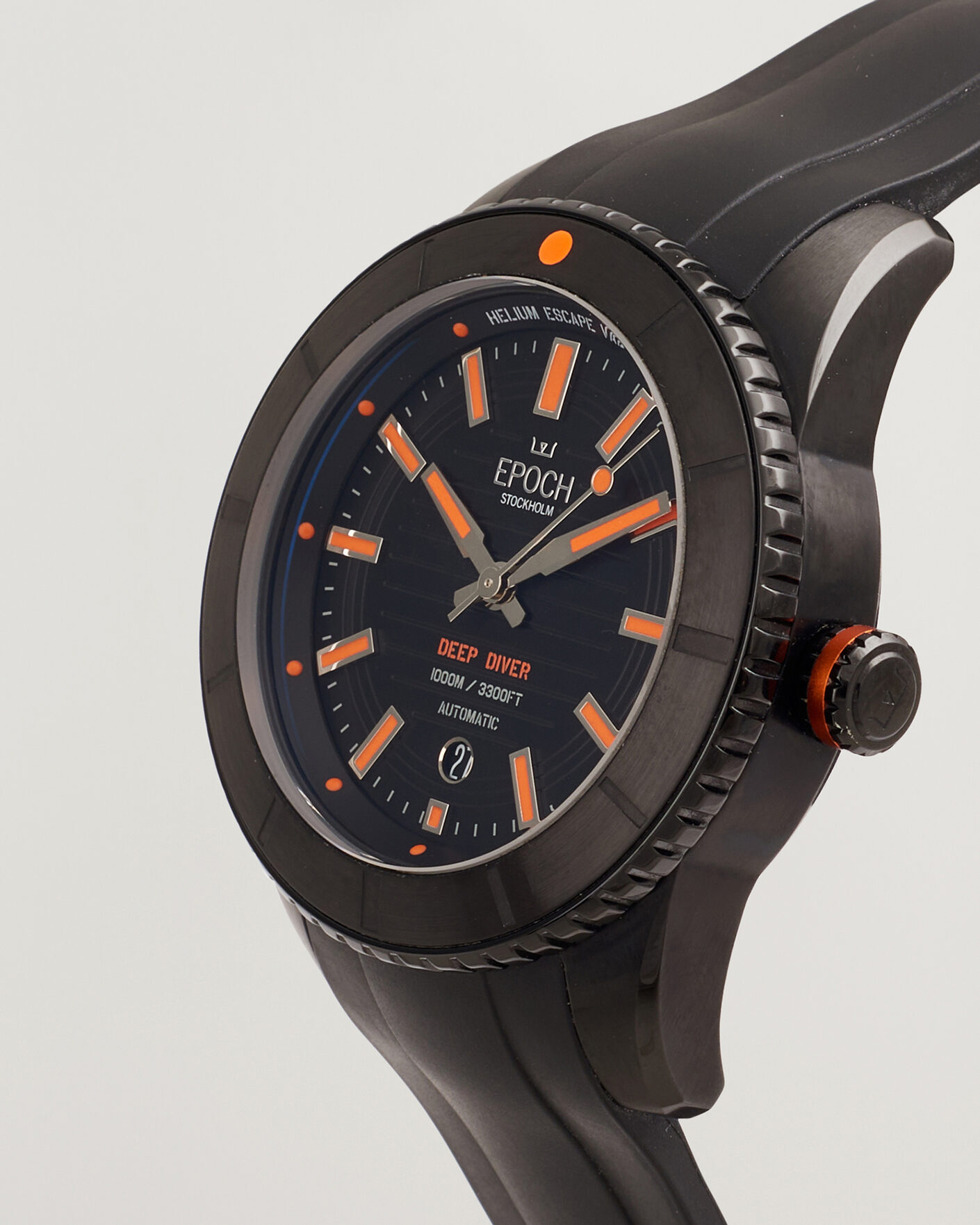 Herren | Pre-Owned & Vintage Watches | Epoch Pre-Owned | Deep Diver DLC Orange LE
