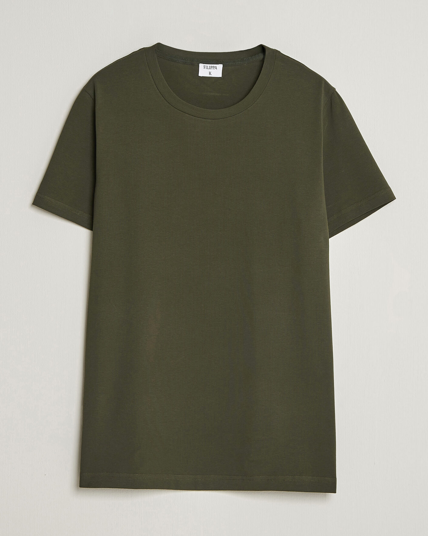 Herren |  | Filippa K | Soft Lycra T-Shirt Midnight Olive