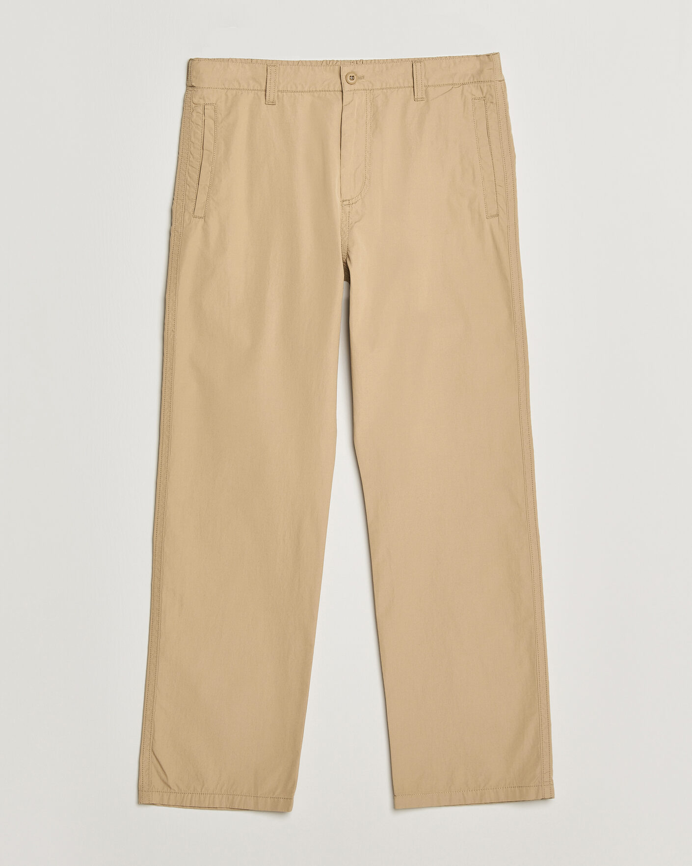 Herren |  | Filippa K | Flynn Washed Cotton Drawstring Trousers Canvas Beige