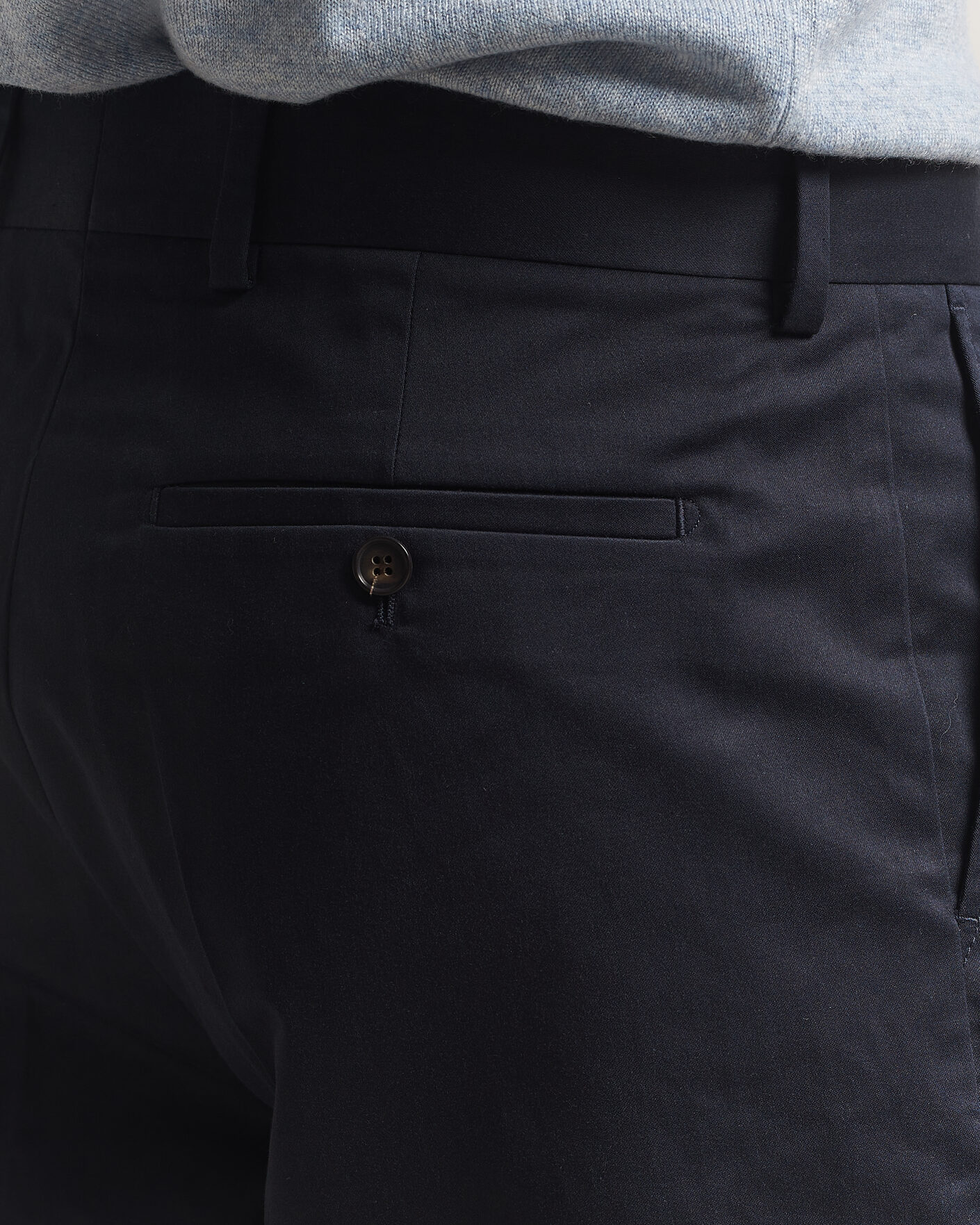 Herren | Shorts | Filippa K | Tailored Cotton Chino Shorts Navy