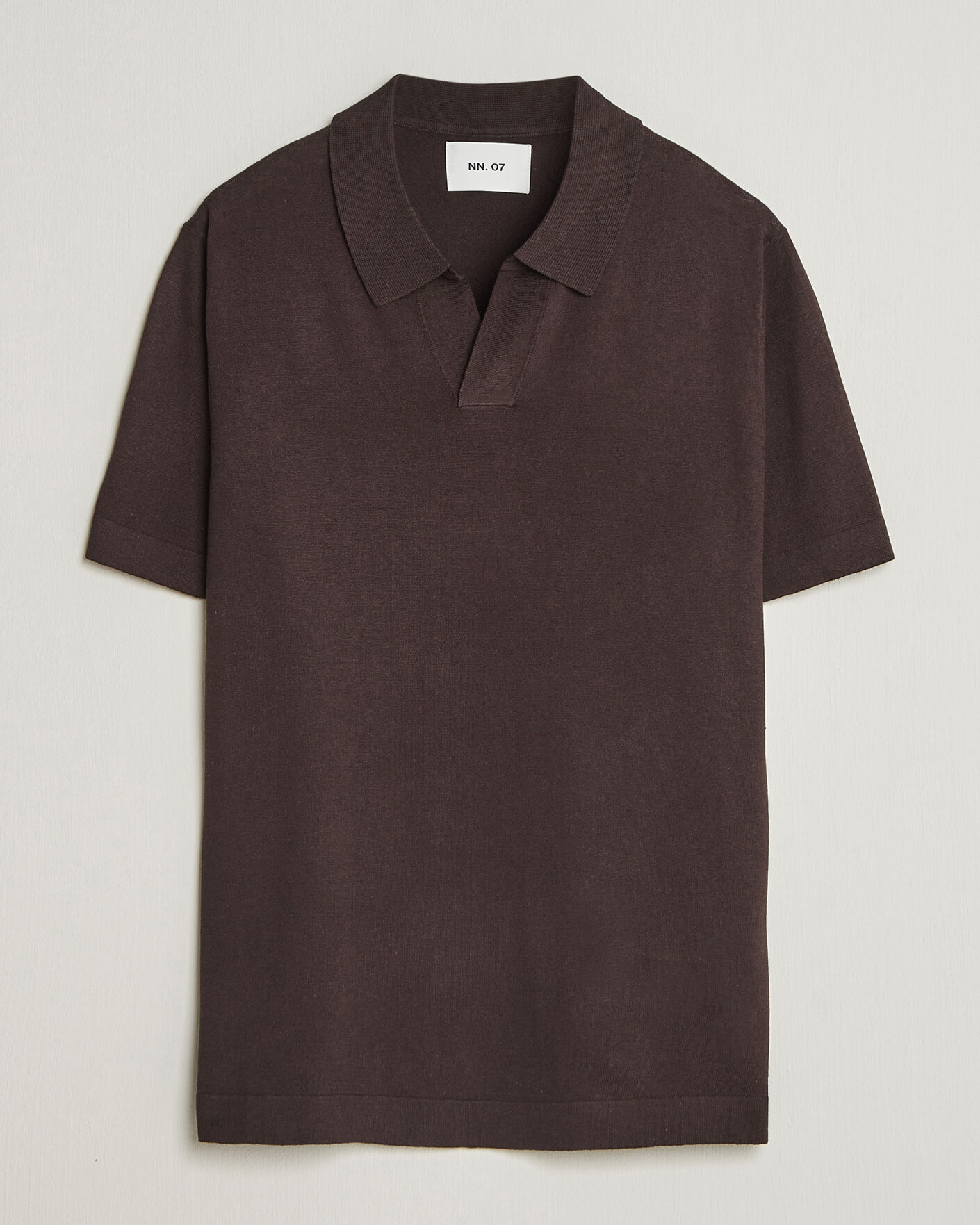 Herren |  | NN07 | Ryan Cotton/Linen Polo Dusky Port
