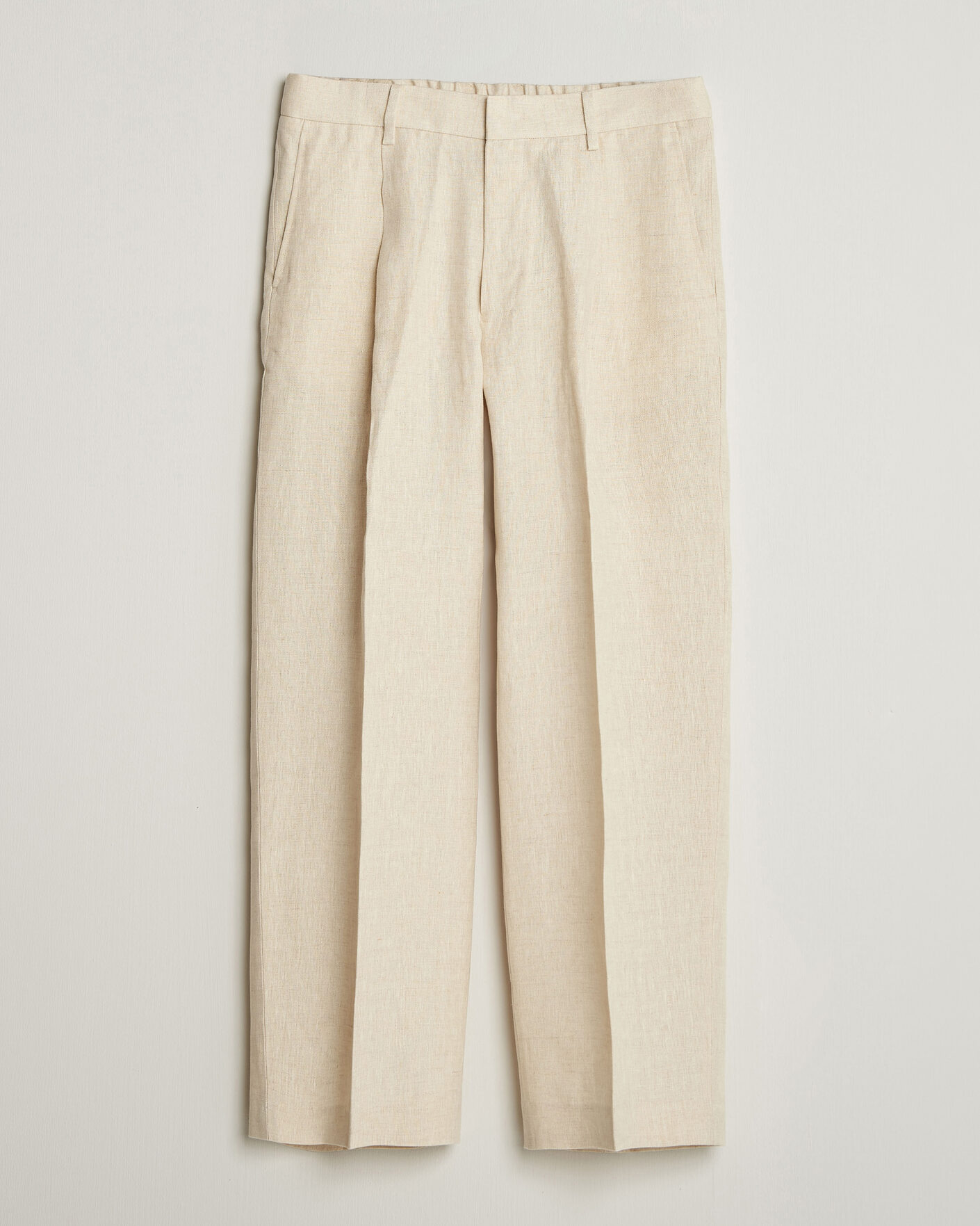 Herren |  | NN07 | Kay Relaxed Fit Linen Trousers Oat