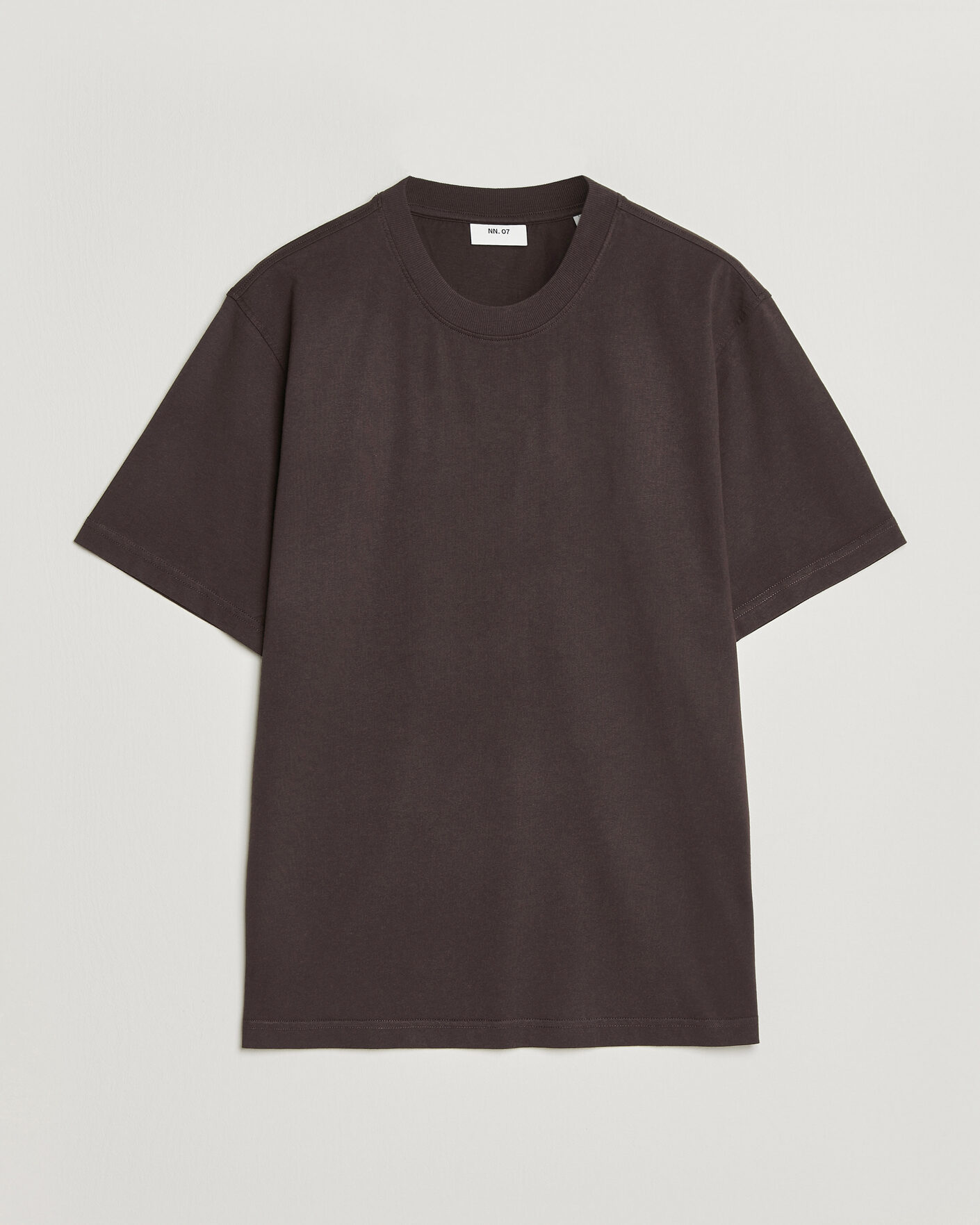 Herren | T-Shirts | NN07 | Adam Crew Neck T-Shirt Dusky Port
