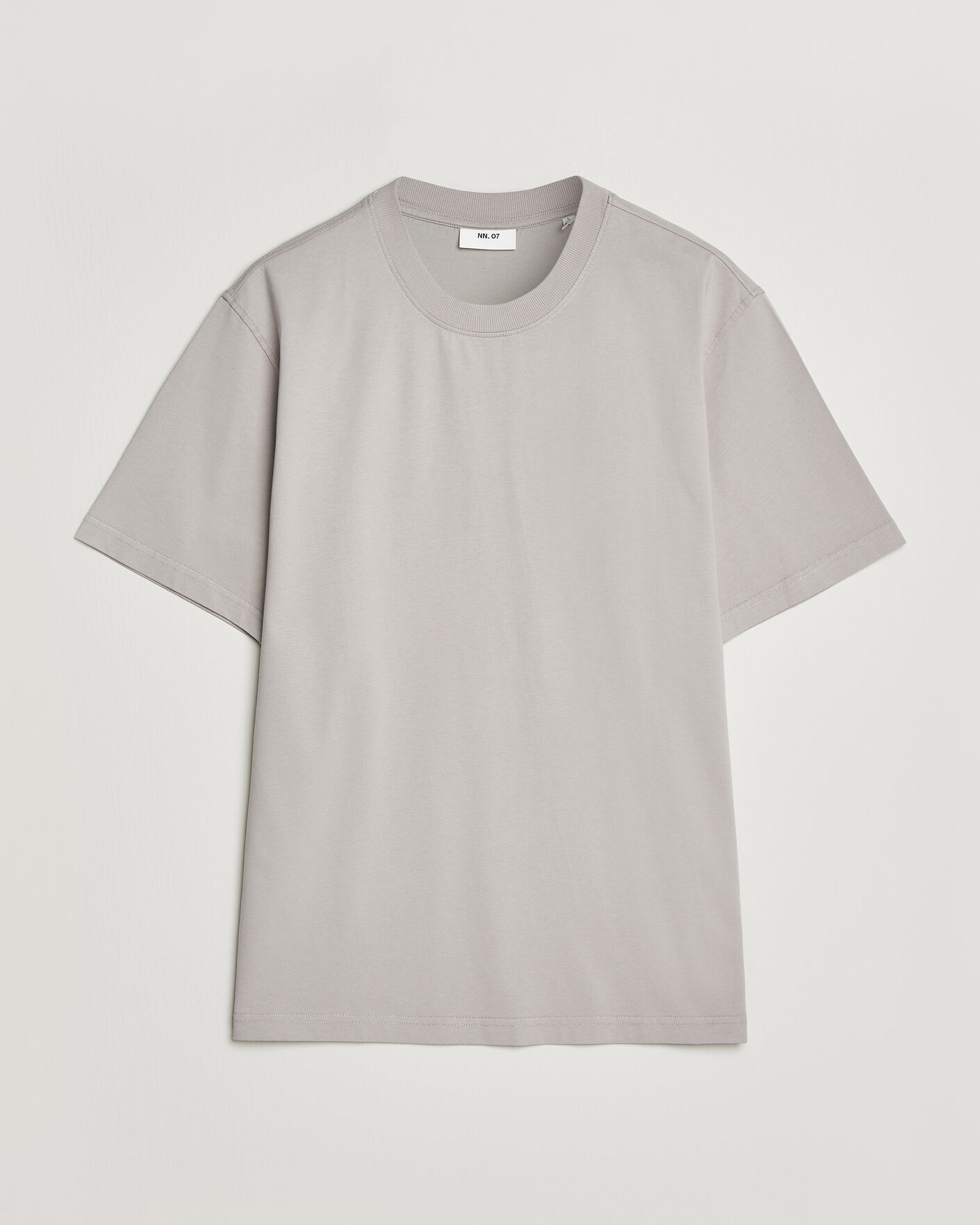 Herren | T-Shirts | NN07 | Adam Crew Neck T-Shirt Moon Dust