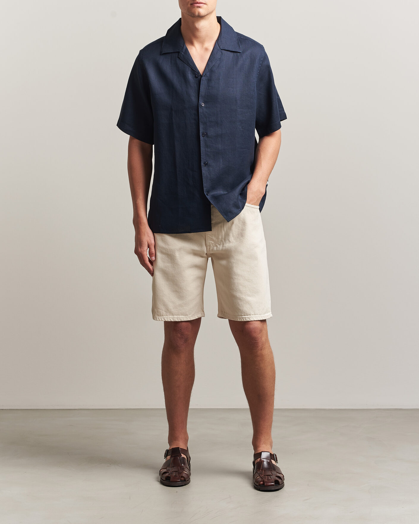 Herren | Shorts | NN07 | Otis Denim Shorts Ecru