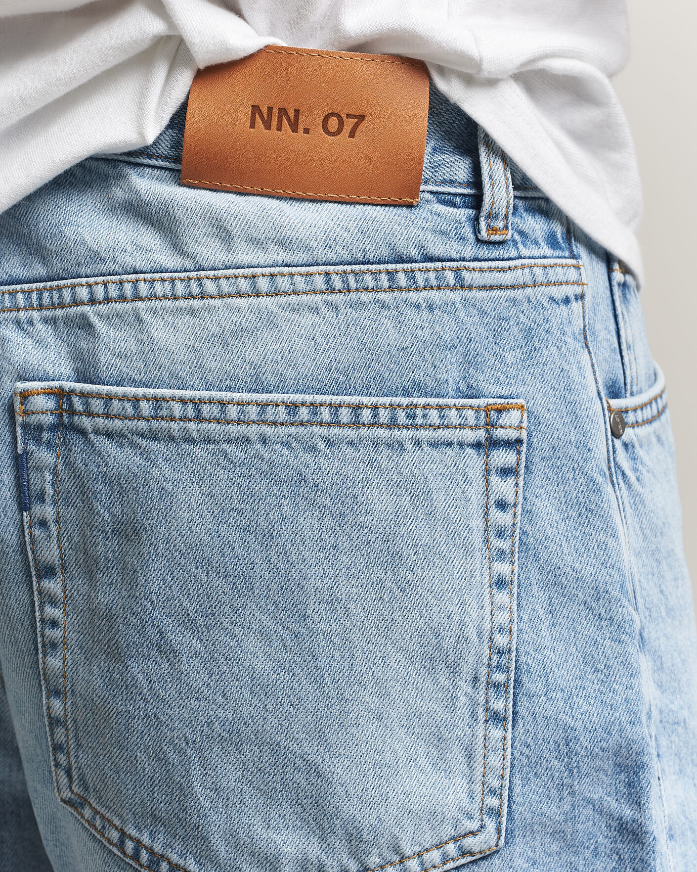 Herren | Shorts | NN07 | Otis Denim Shorts Light Blue Washed
