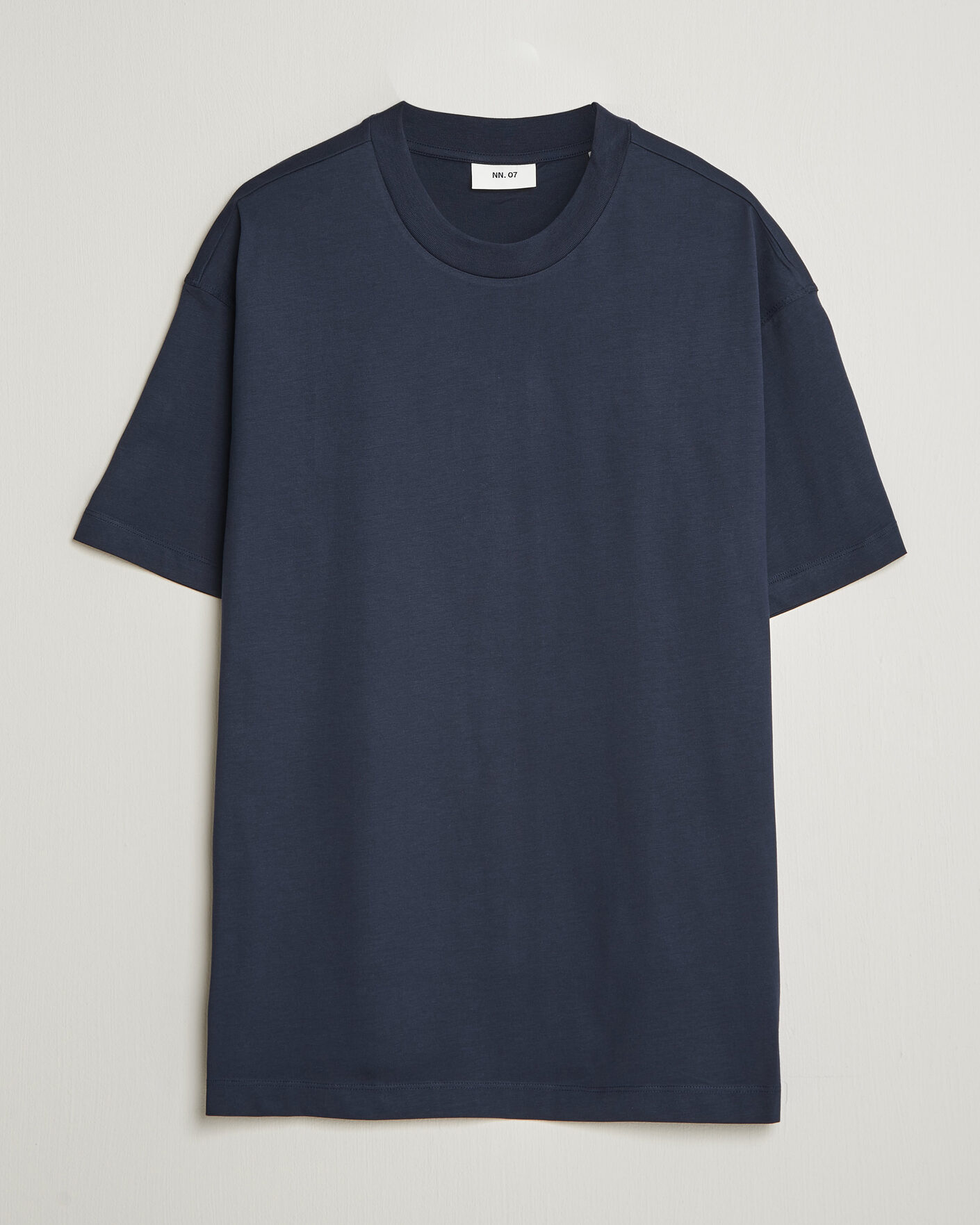 Herren | T-Shirts | NN07 | Lionel Suvin Cotton Crew Neck T-Shirt Navy Blue