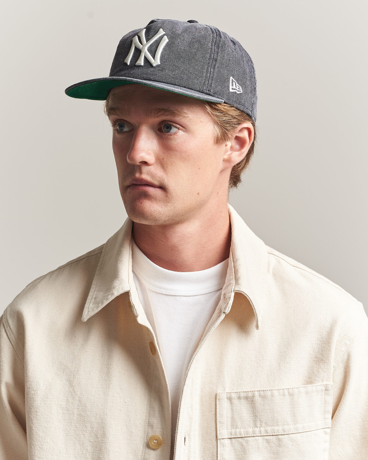 Herren | Hüte & Mützen | New Era | 9Twenty Washed Cotton Cap Grey New York Yankees