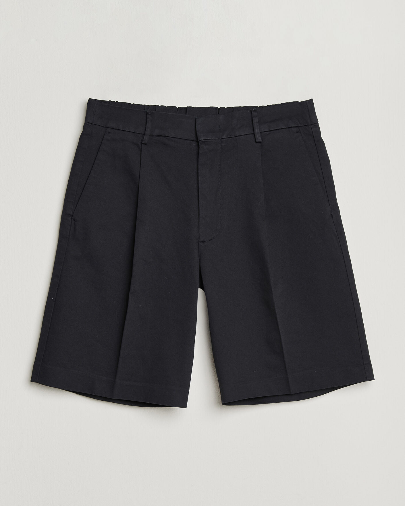 Herren | Shorts | NN07 | Kay Relaxed Fit Cotton Drawstring Shorts Navy Blue
