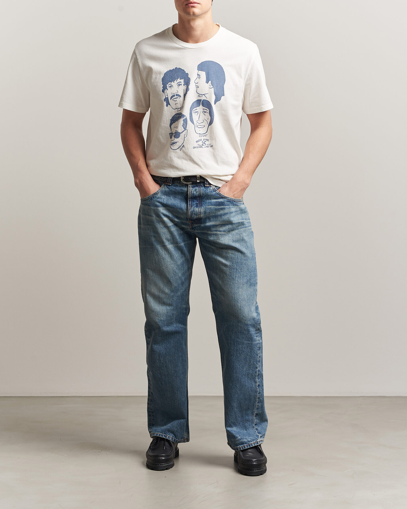 Herren | Hosen | Nudie Jeans | Regular Alf Jeans Silver Tracks