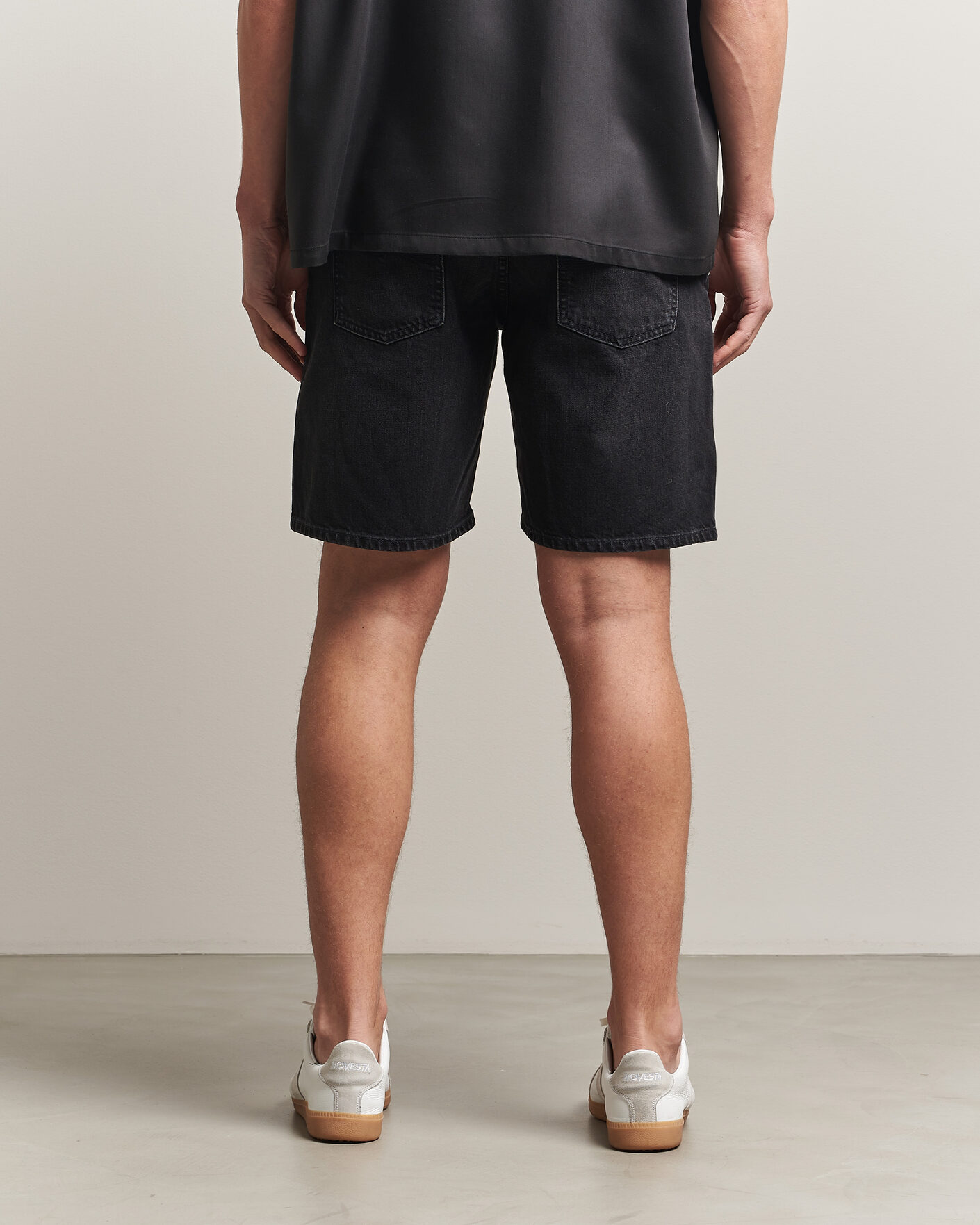 Herren | Shorts | Nudie Jeans | Seth Denim Shorts Dune Black
