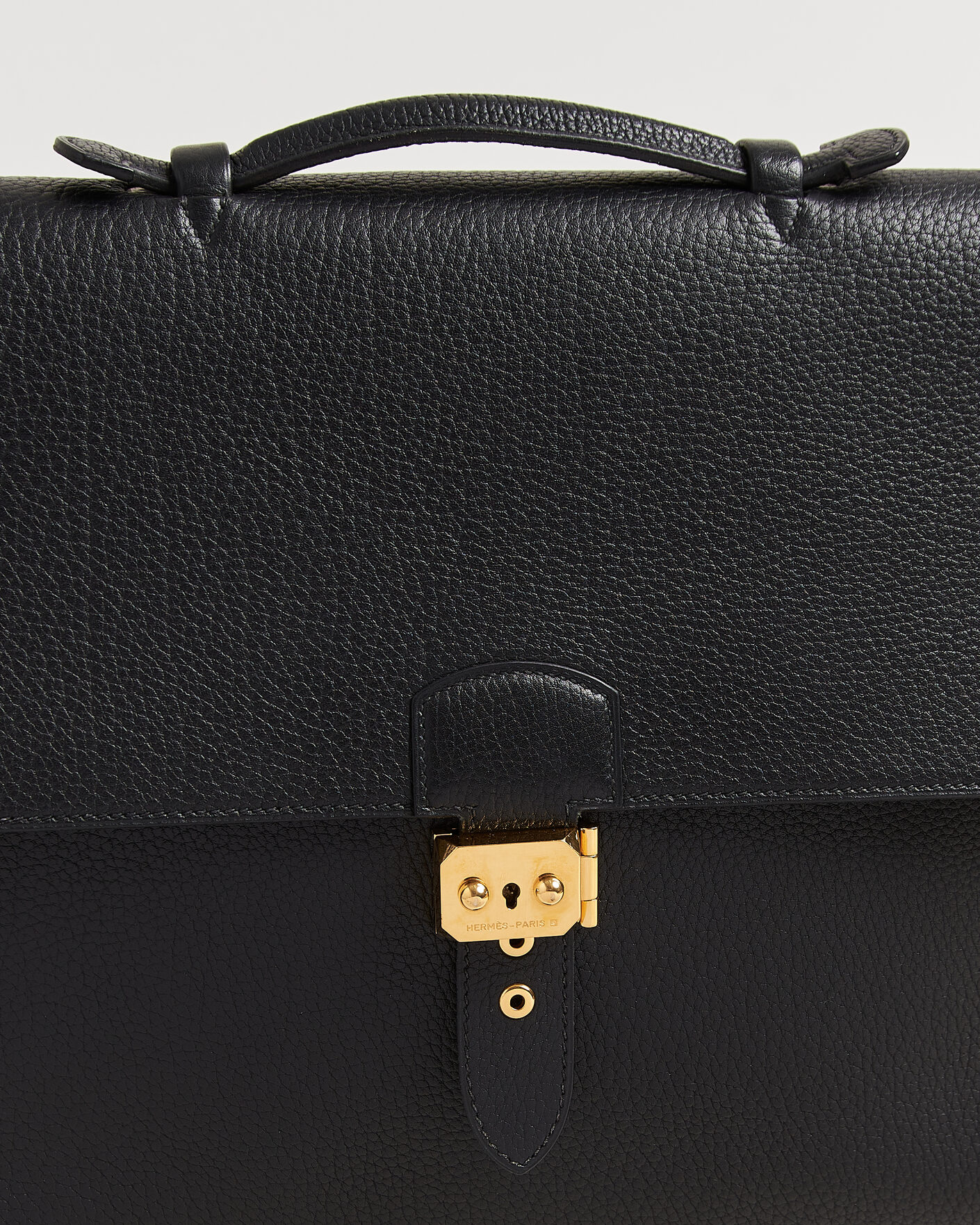 Herren | Pre-Owned & Vintage Bags | Hermès Pre-Owned | Sac à Dépêches 41 Black