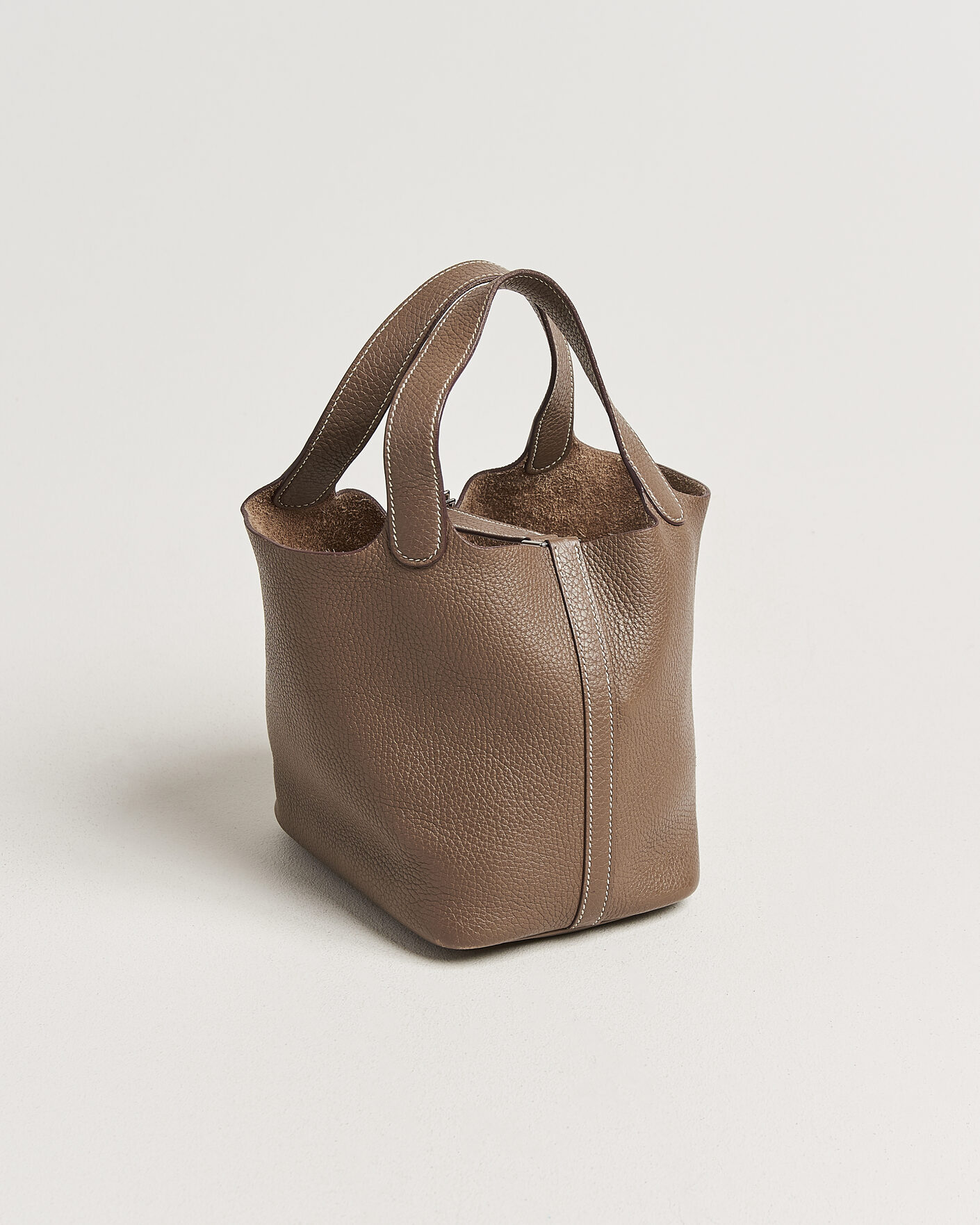 Herren | Pre-Owned & Vintage Bags | Hermès Pre-Owned | Picotin Lock 18 Etoupe