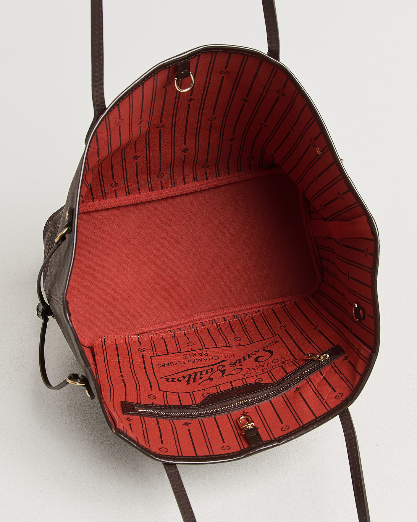 Herren | Pre-Owned & Vintage Bags | Louis Vuitton Pre-Owned | Neverfull MM Damier Ebene