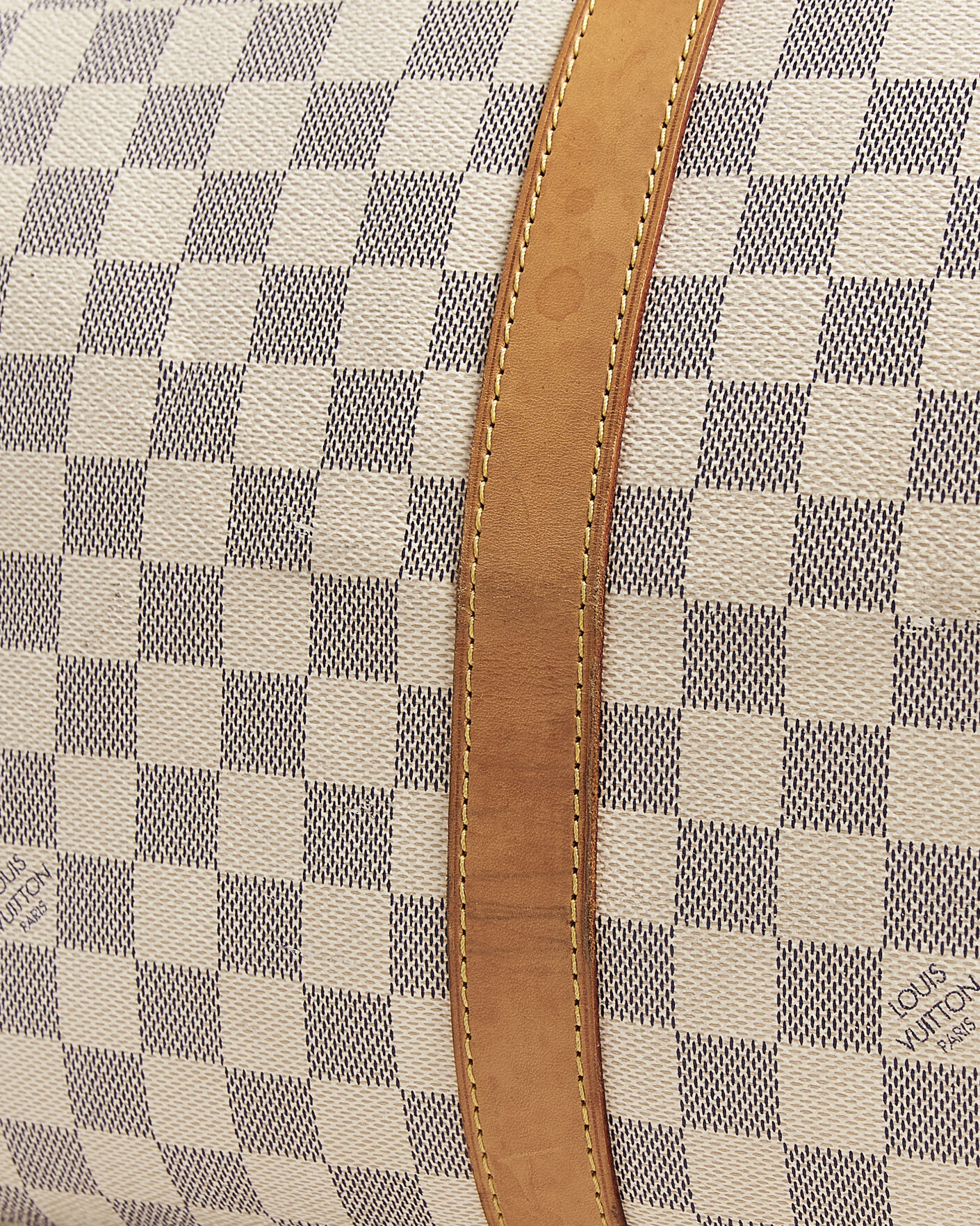 Herren | Pre-Owned & Vintage Bags | Louis Vuitton Pre-Owned | Keepall 50 Damier Azur