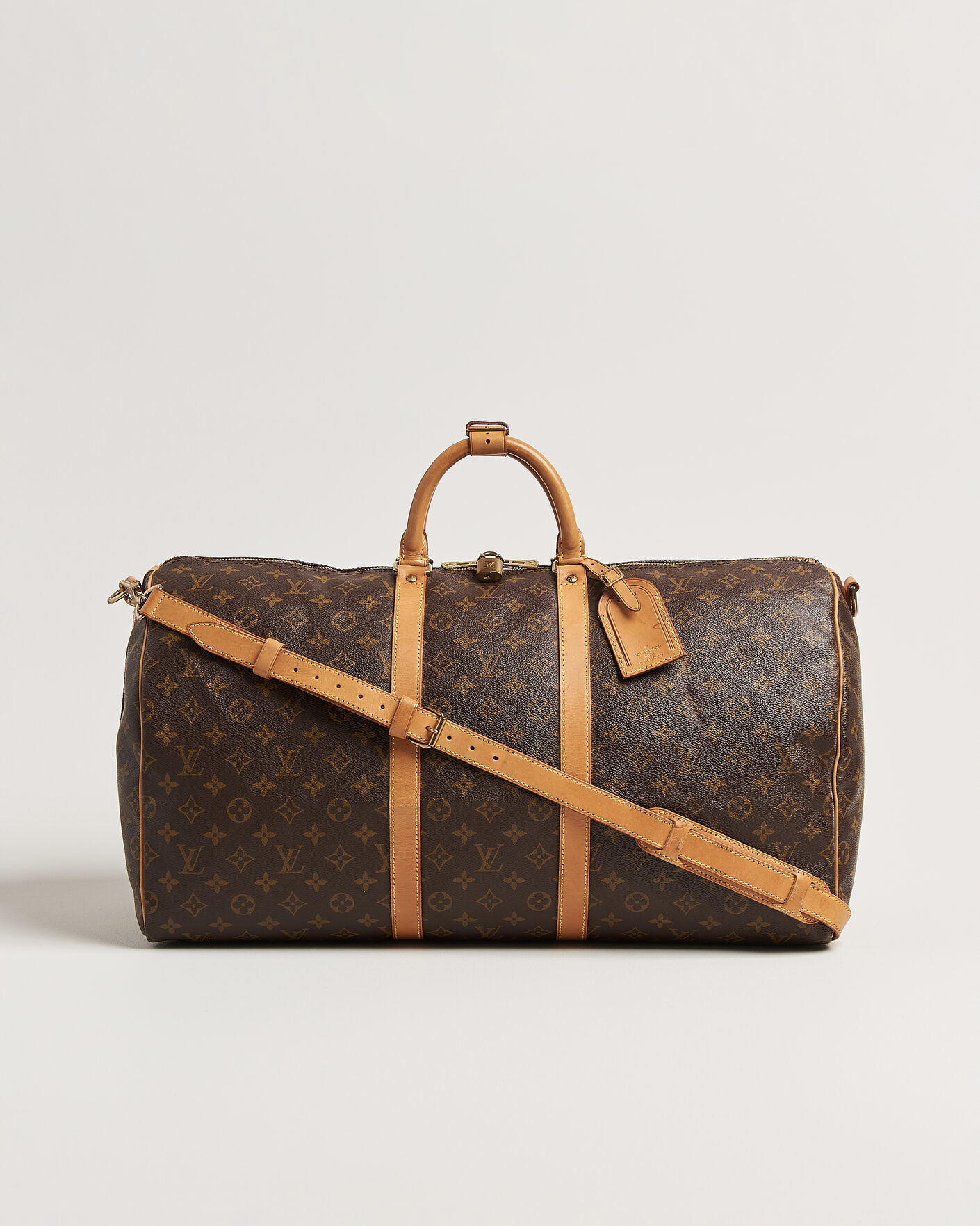 Herren | Pre-Owned & Vintage Bags | Louis Vuitton Pre-Owned | Keepall 55 Bandouliére Monogram