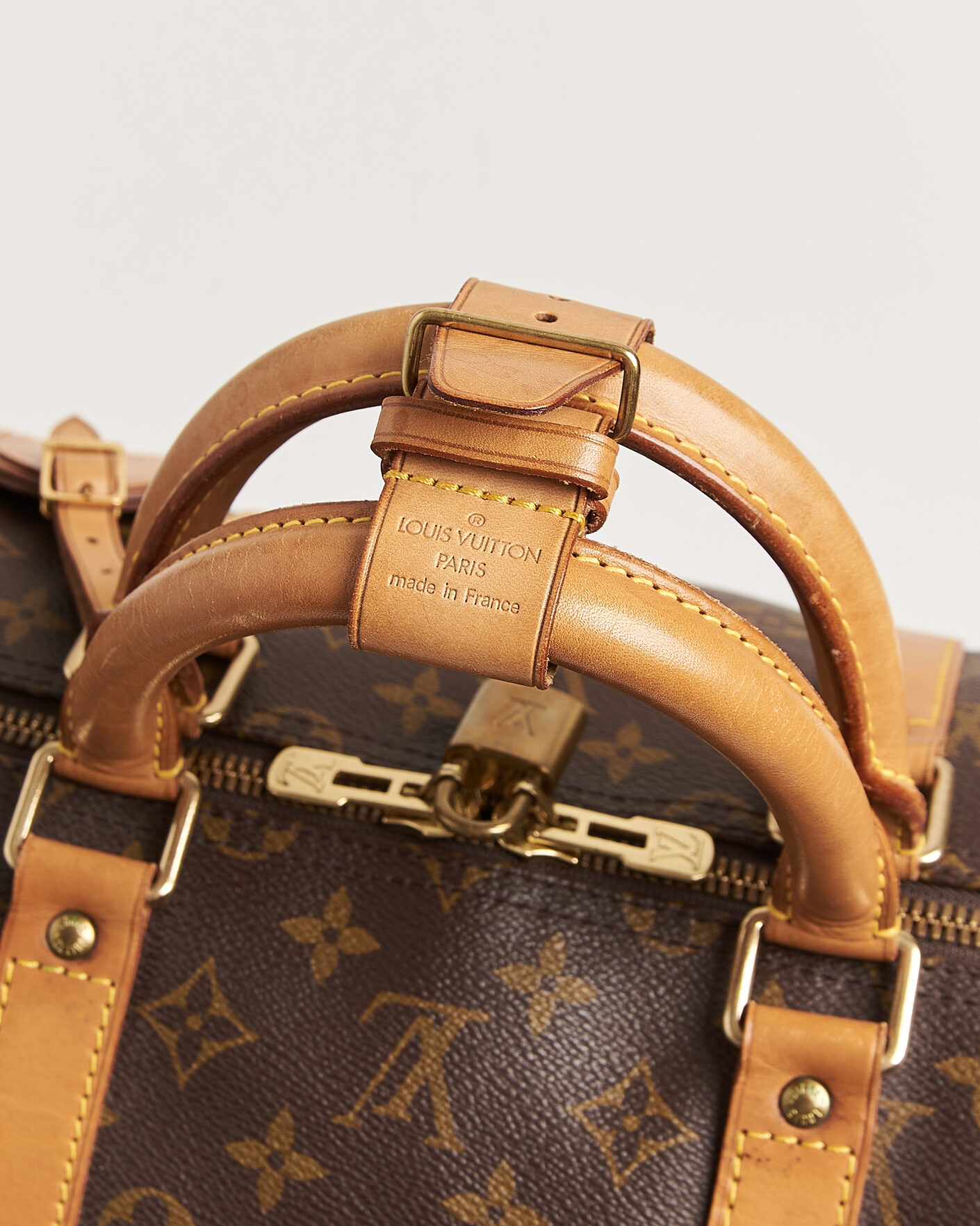 Herren | Pre-Owned & Vintage Bags | Louis Vuitton Pre-Owned | Keepall 55 Bandouliére Monogram