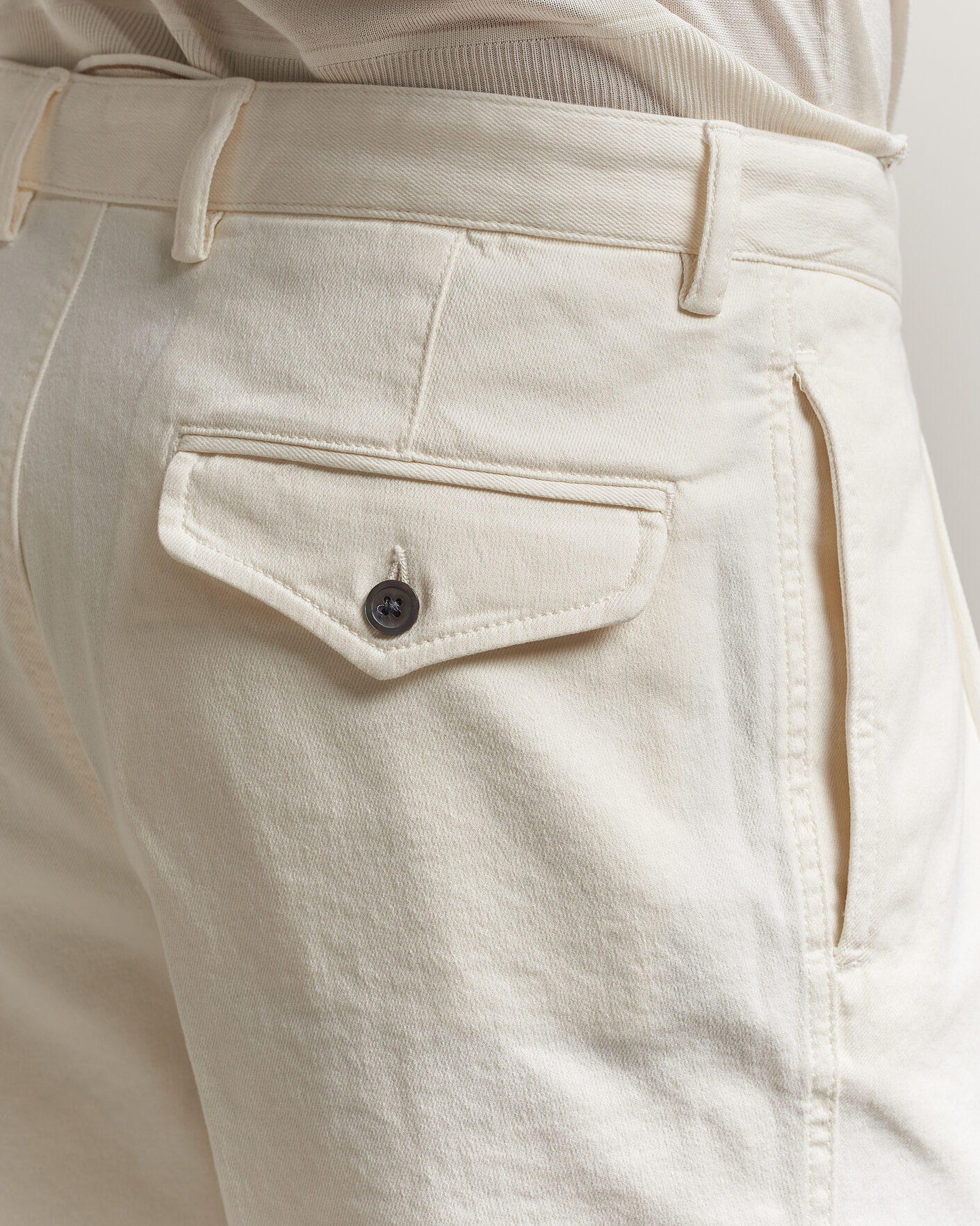Herren | Shorts | Oscar Jacobson | Tanker Pleat Shorts White