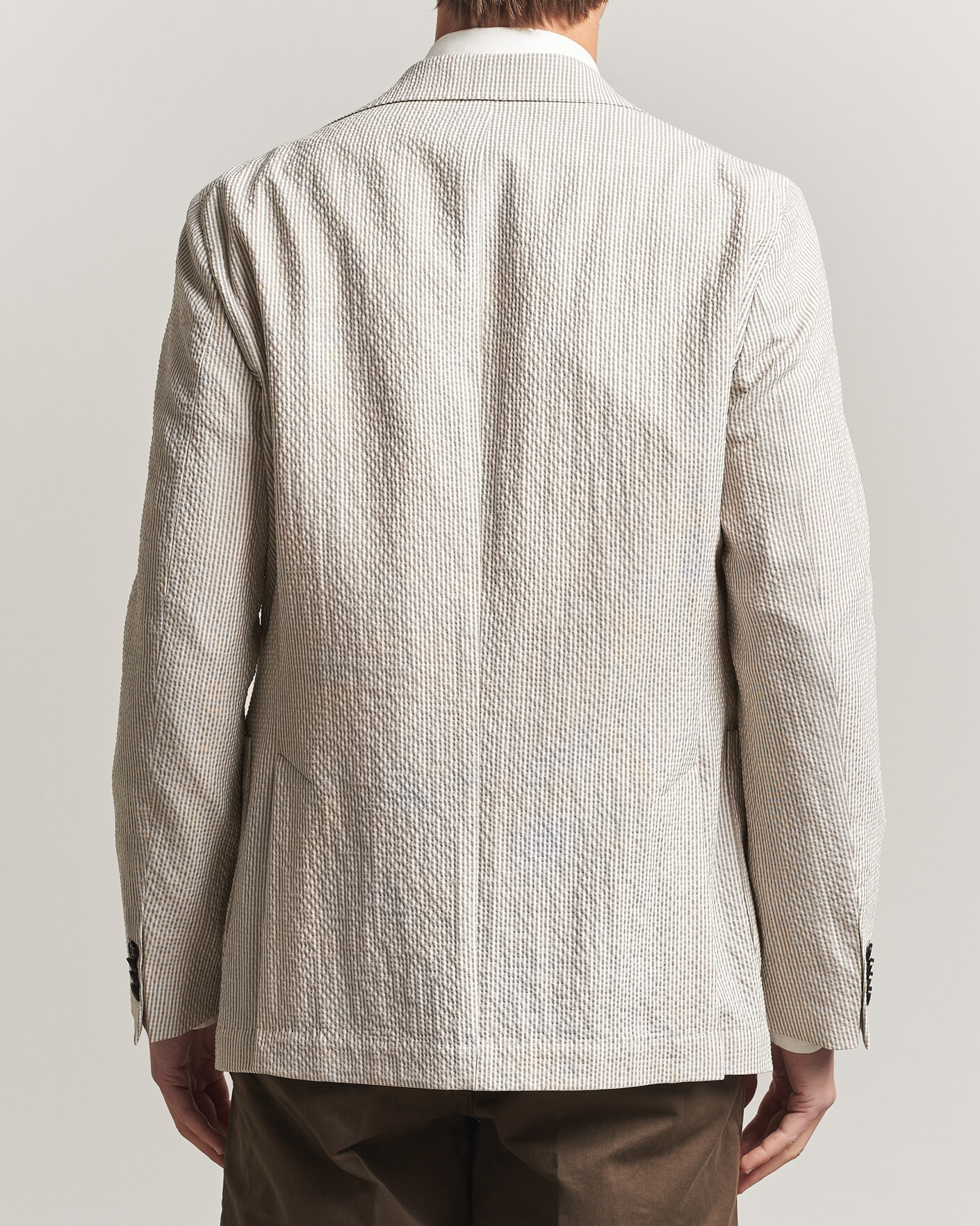 Herren | Sakkos | Oscar Jacobson | Ferry Patch Soft Blazer Brindle Beige