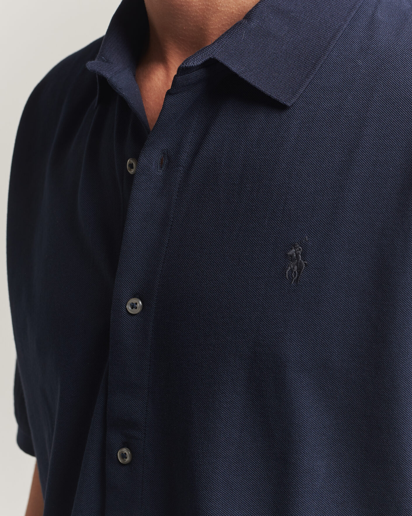 Herren | Poloshirts | Polo Ralph Lauren | Buttoned Polo Aviator Navy