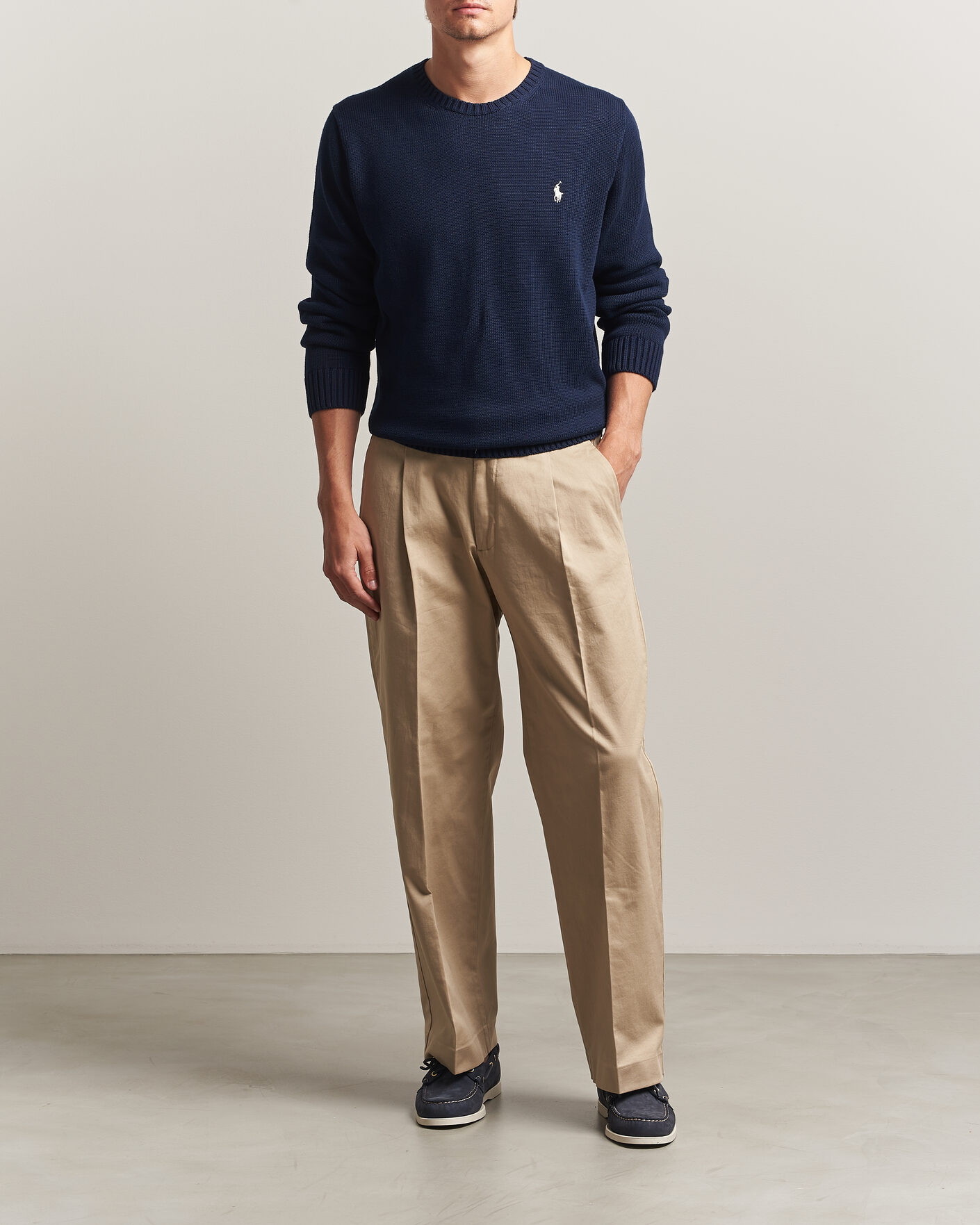 Herren | Pullover | Polo Ralph Lauren | Cotton Crew Neck Pullover Hunter Navy