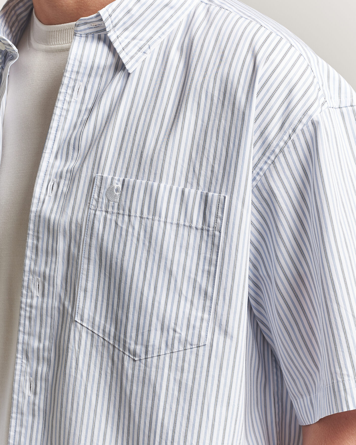 Herren | Hemden | Carhartt WIP | Short Sleeve Keene Cotton/Poplin Shirt White