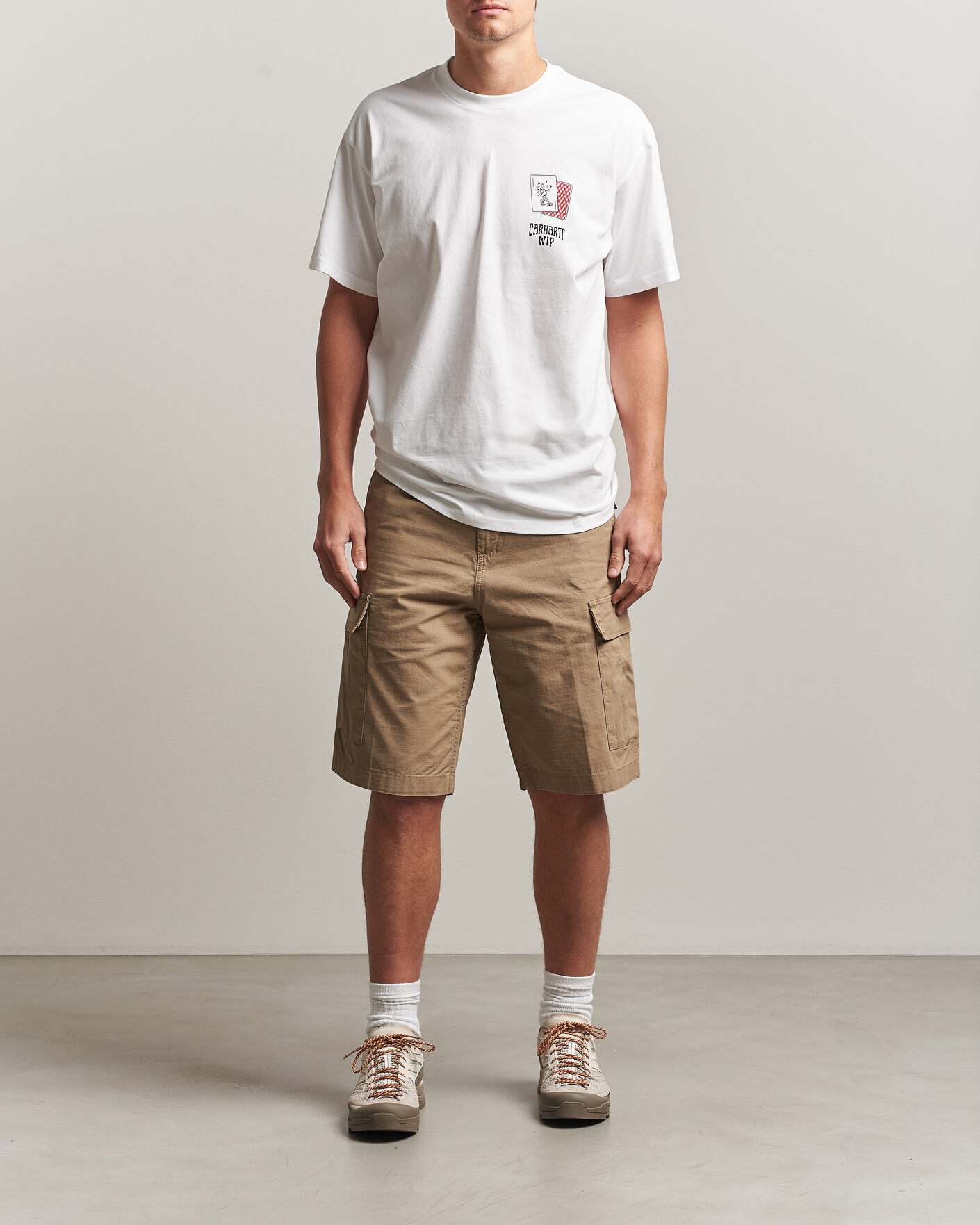 Herren | Shorts | Carhartt WIP | Regular Cargo Ripstop Shorts Leather