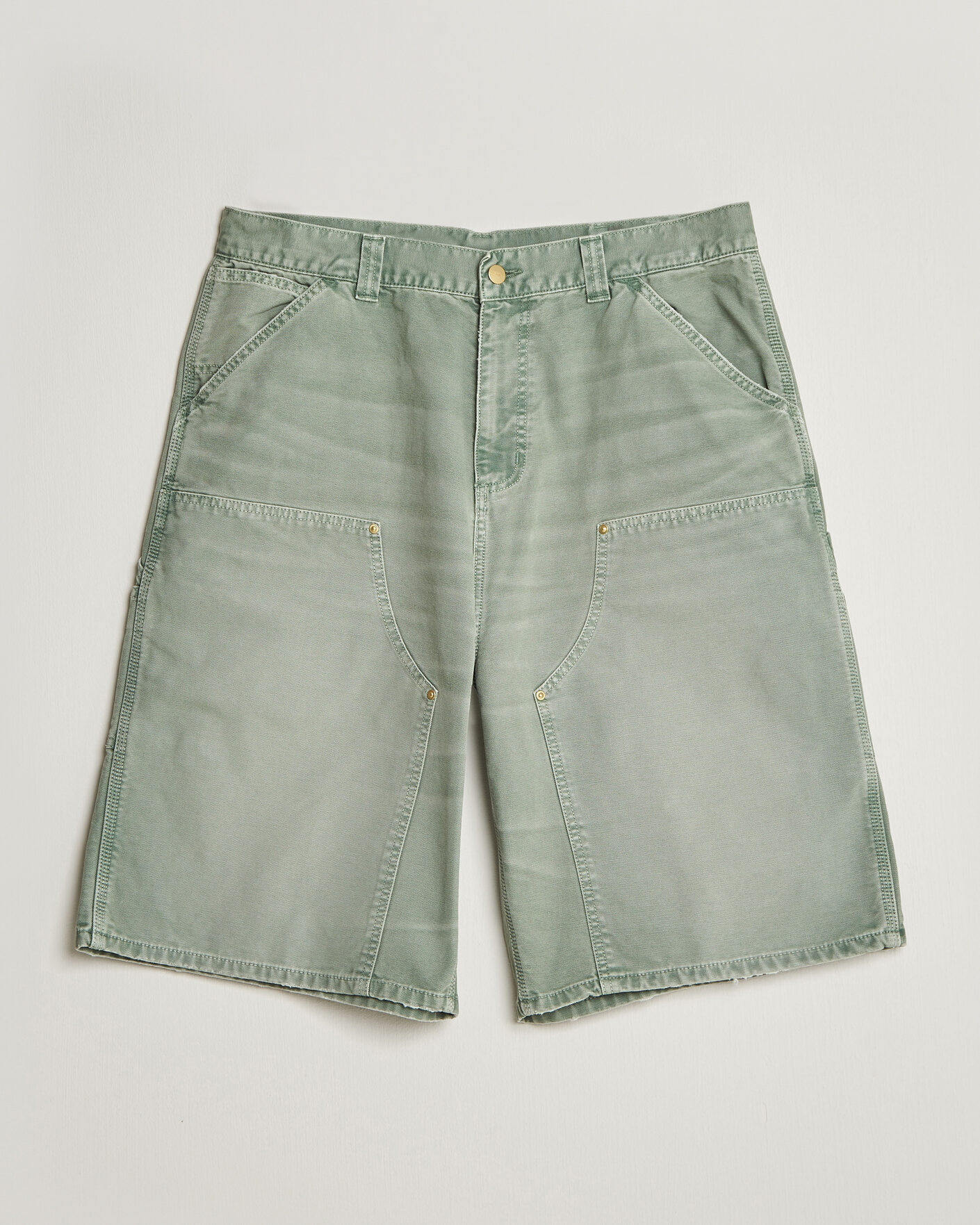 Herren | Shorts | Carhartt WIP | OG Dearborn Canvas Double Knee Shorts Shady Green