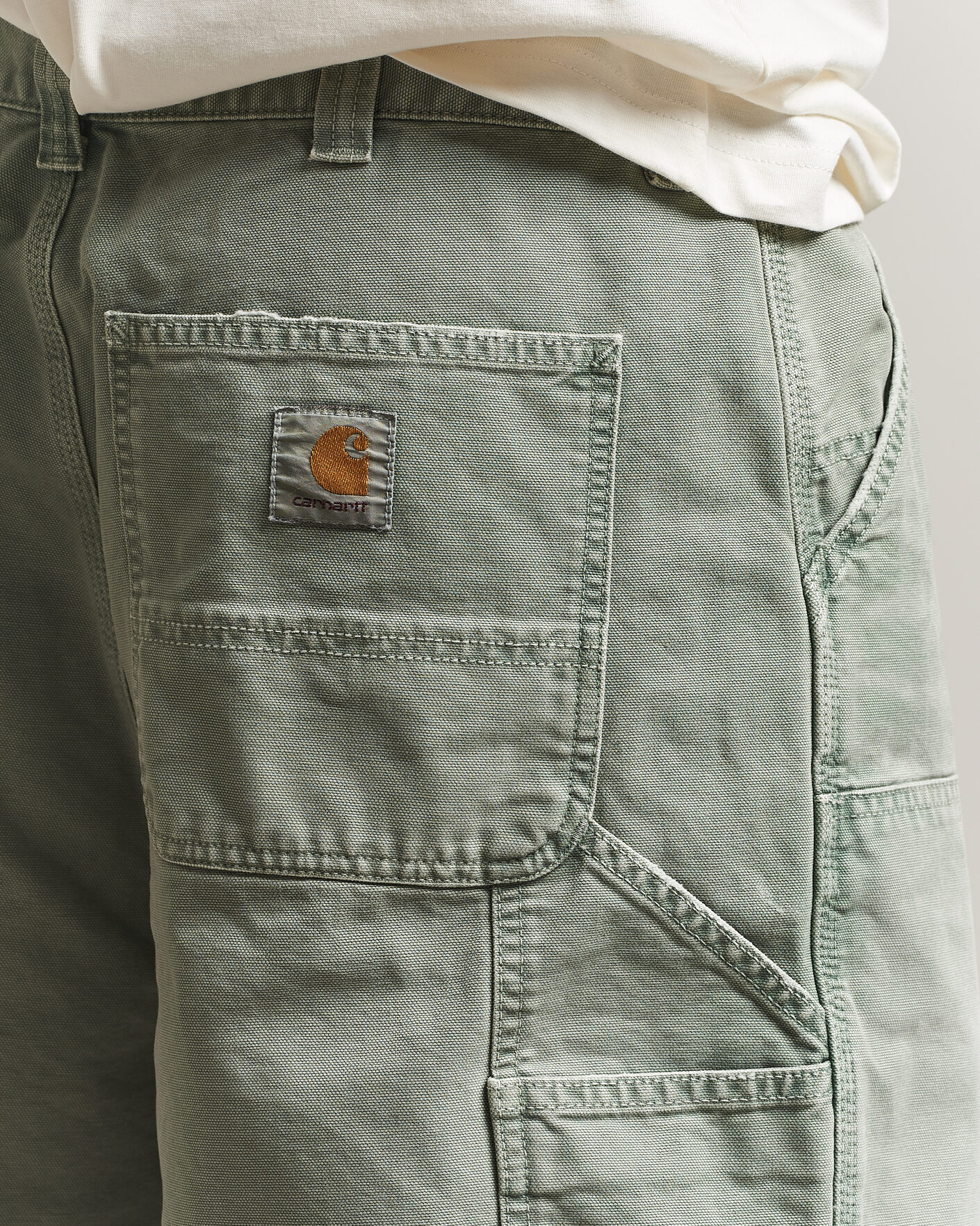 Herren | Shorts | Carhartt WIP | OG Dearborn Canvas Double Knee Shorts Shady Green