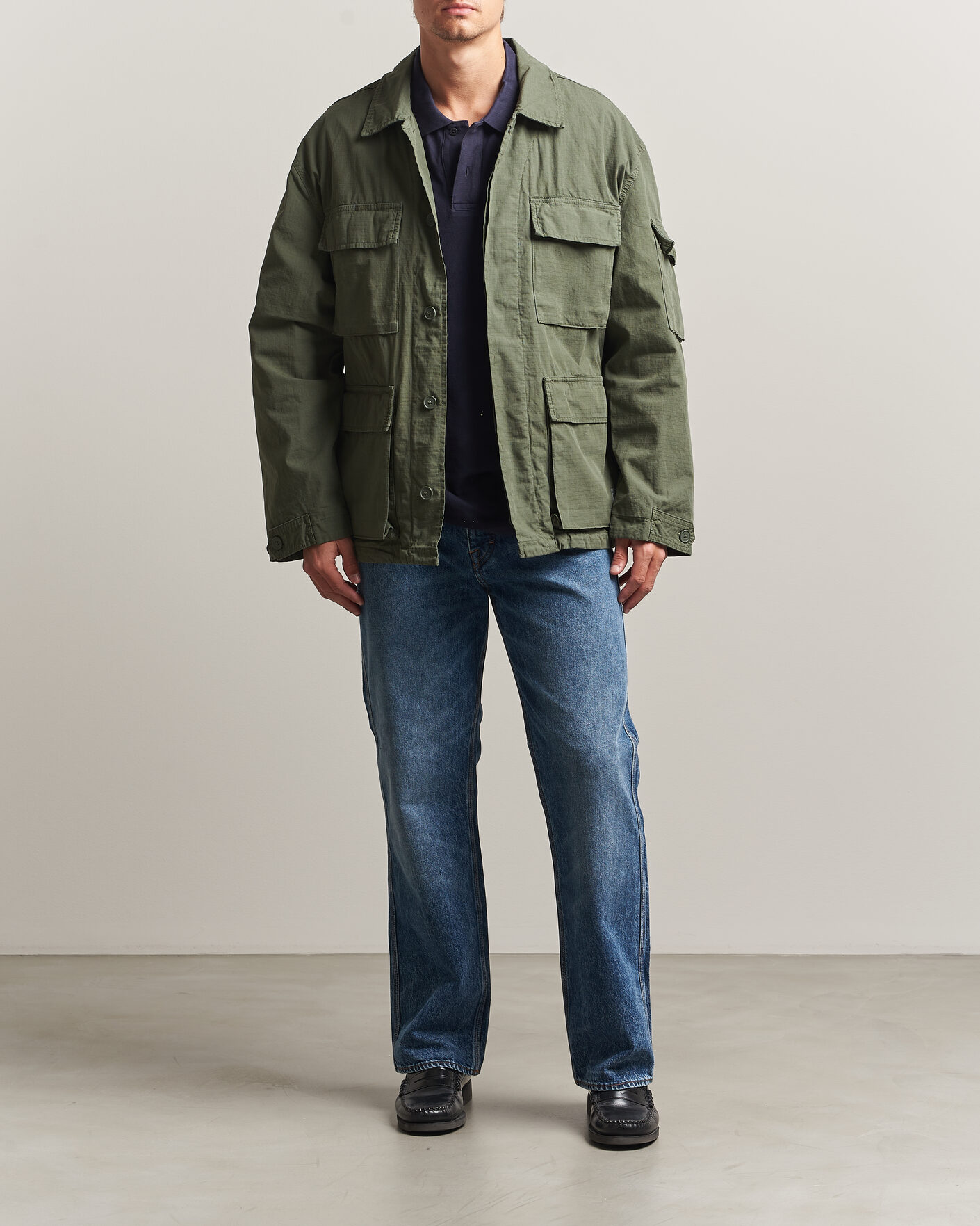 Herren | Jacken | Carhartt WIP | Manderson Ripstop Jacket Leaf