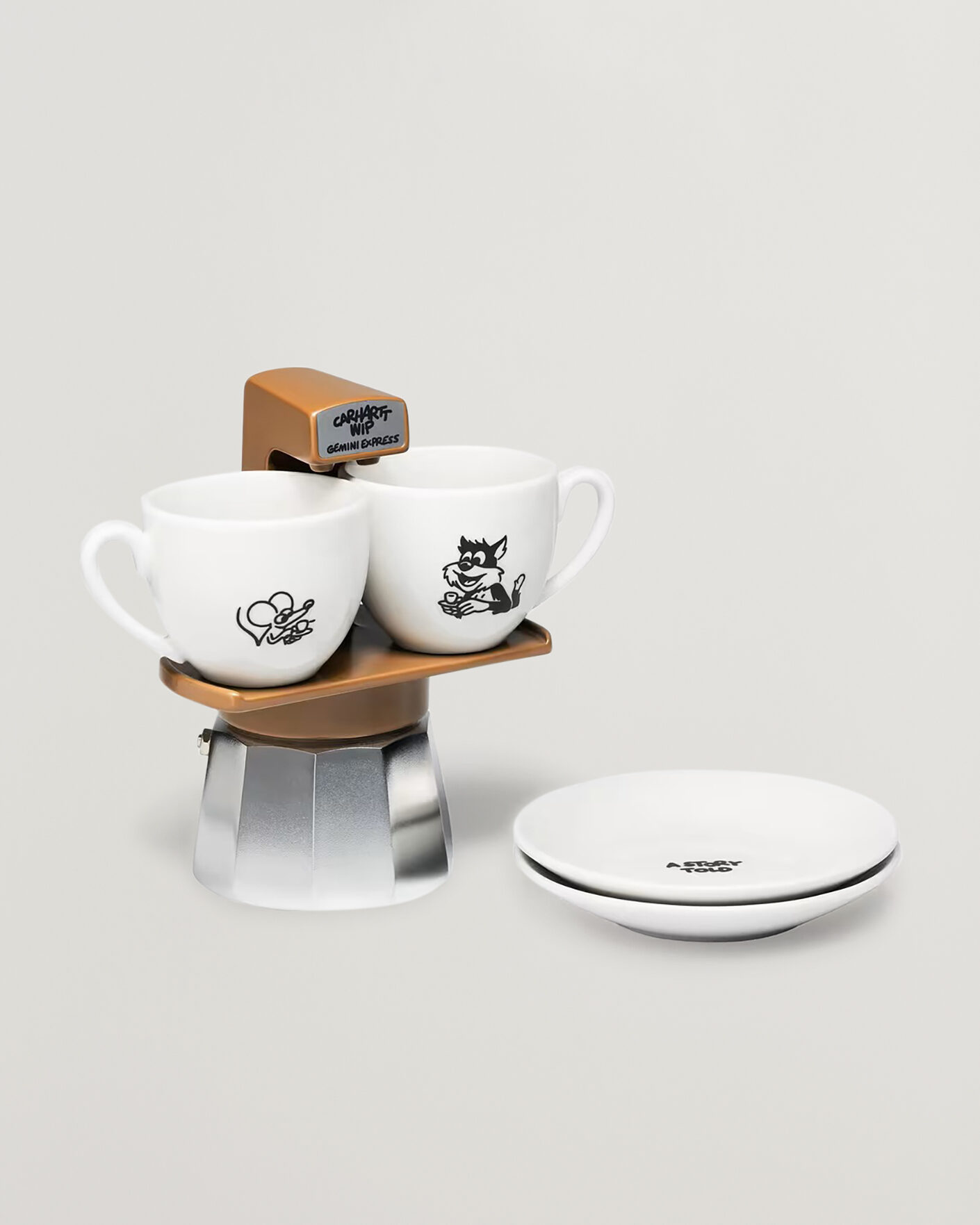 Herren | Für das Zuhause | Carhartt WIP | Gemini Express Coffee Break Espresso Maker Brown