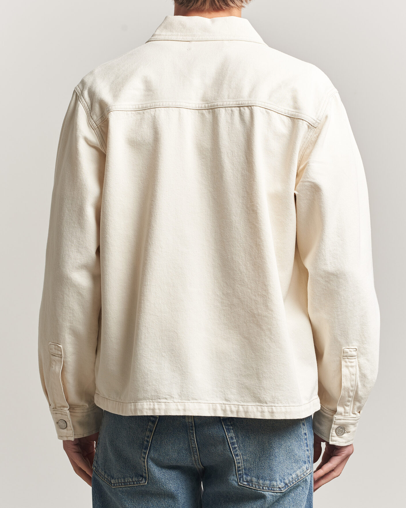 Herren | Hemden | Samsøe Samsøe | Chore Denim Overshirt Soft Natural