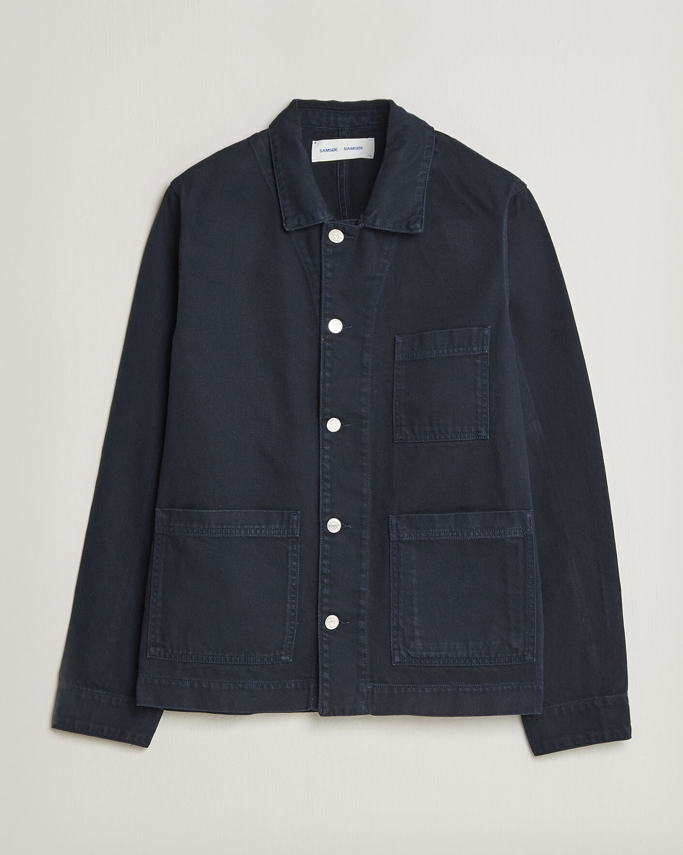 Herren | Hemden | Samsøe Samsøe | New Worker Overshirt Salute Navy
