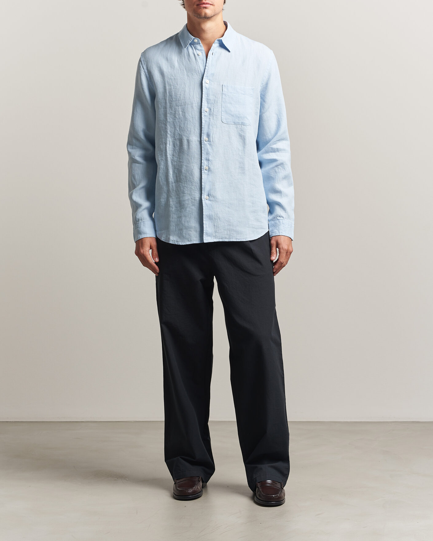 Herren | Hemden | Samsøe Samsøe | Liam Linen Shirt Windsurfer