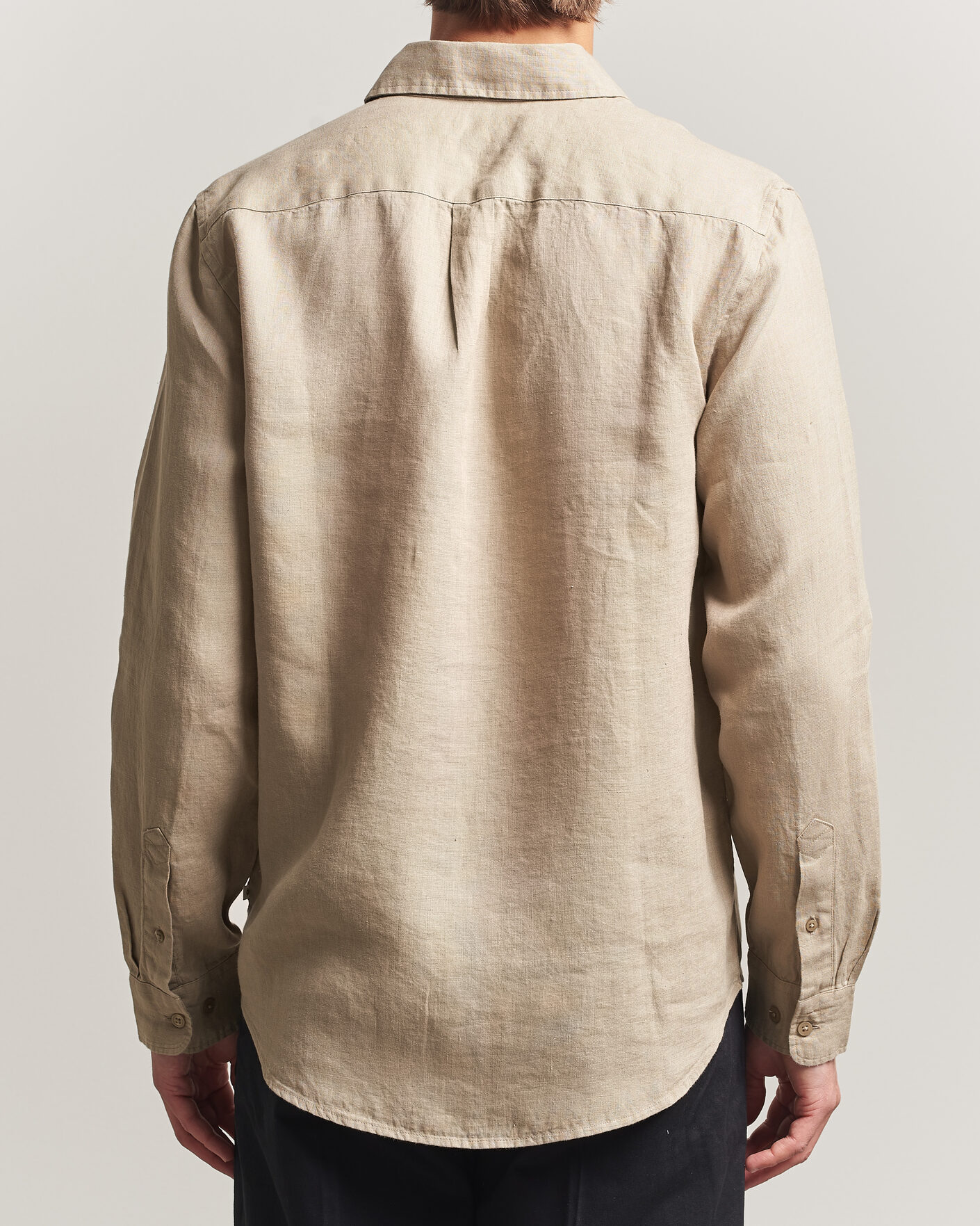 Herren | Hemden | Samsøe Samsøe | Liam Linen Shirt Aluminum