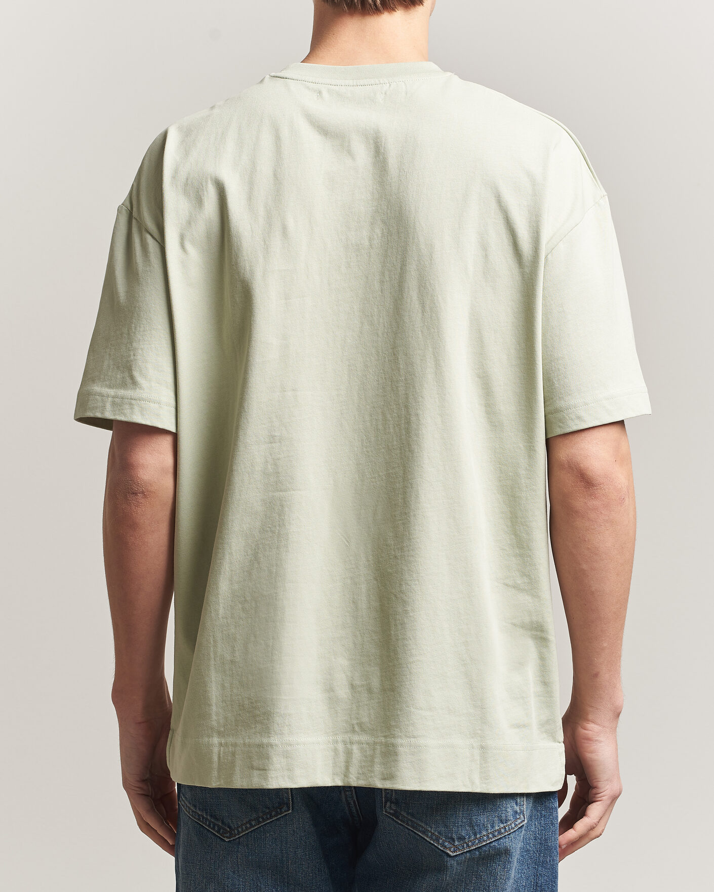 Herren | T-Shirts | Samsøe Samsøe | Joel Organic Cotton T-Shirt Desert Sage