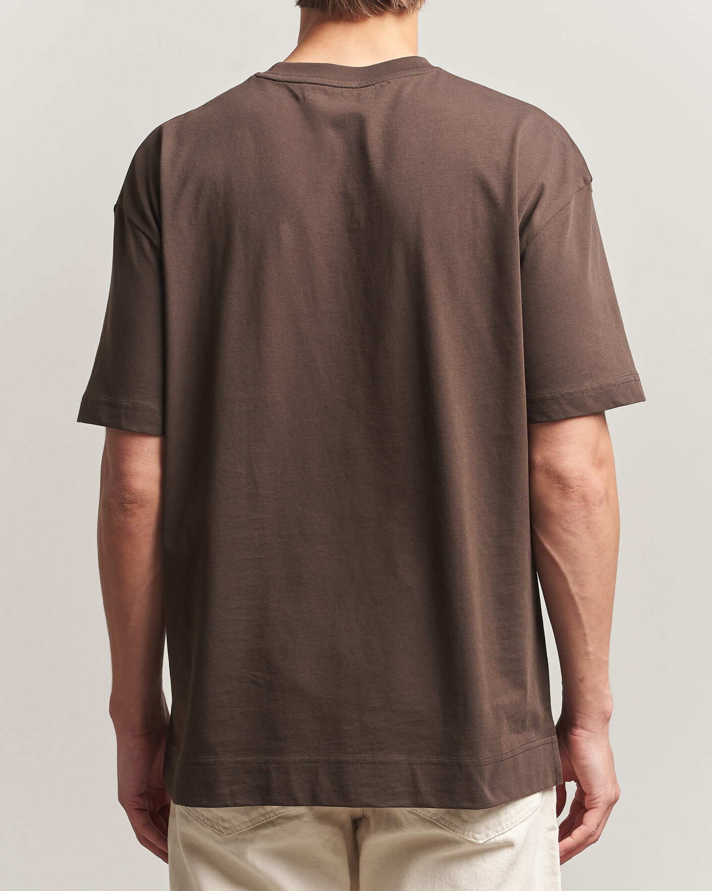 Herren | T-Shirts | Samsøe Samsøe | Joel Organic Cotton T-Shirt Turkish Coffee