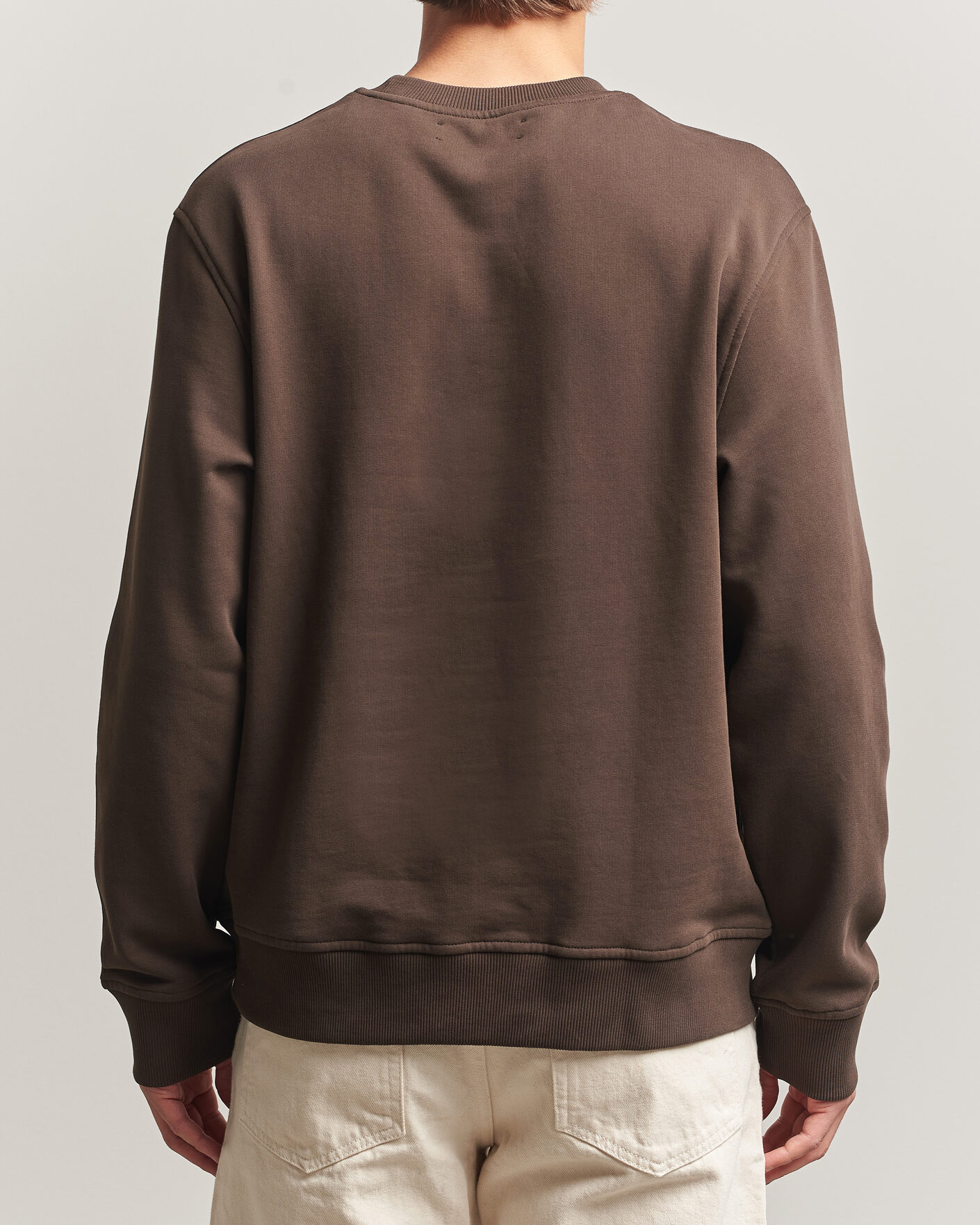 Herren | Pullover | Samsøe Samsøe | Joel Organic Cotton Sweatshirt Turkish Coffee