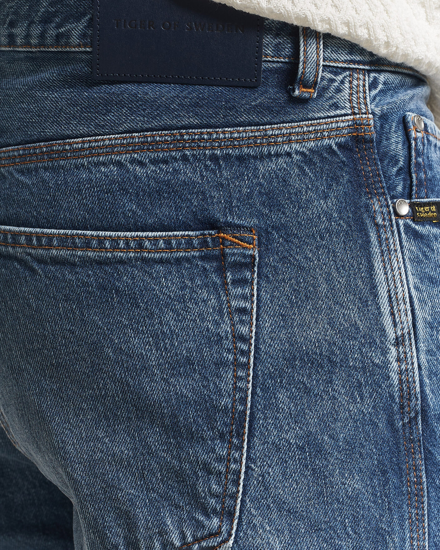 Herren | Jeans | Tiger of Sweden | Dash Jeans Medium Blue
