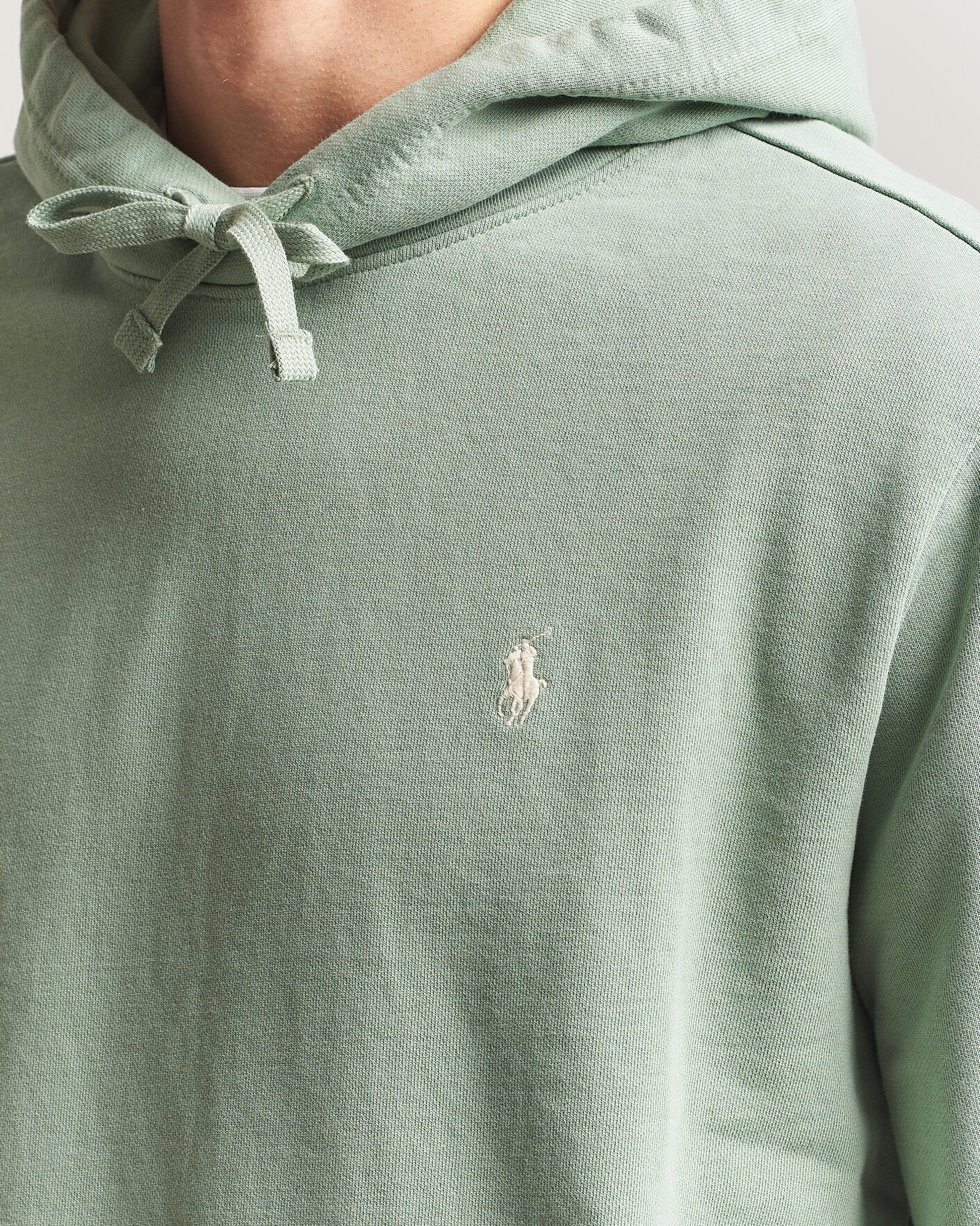 Herren | Pullover | Polo Ralph Lauren | Loopback Terry Hood Light Green